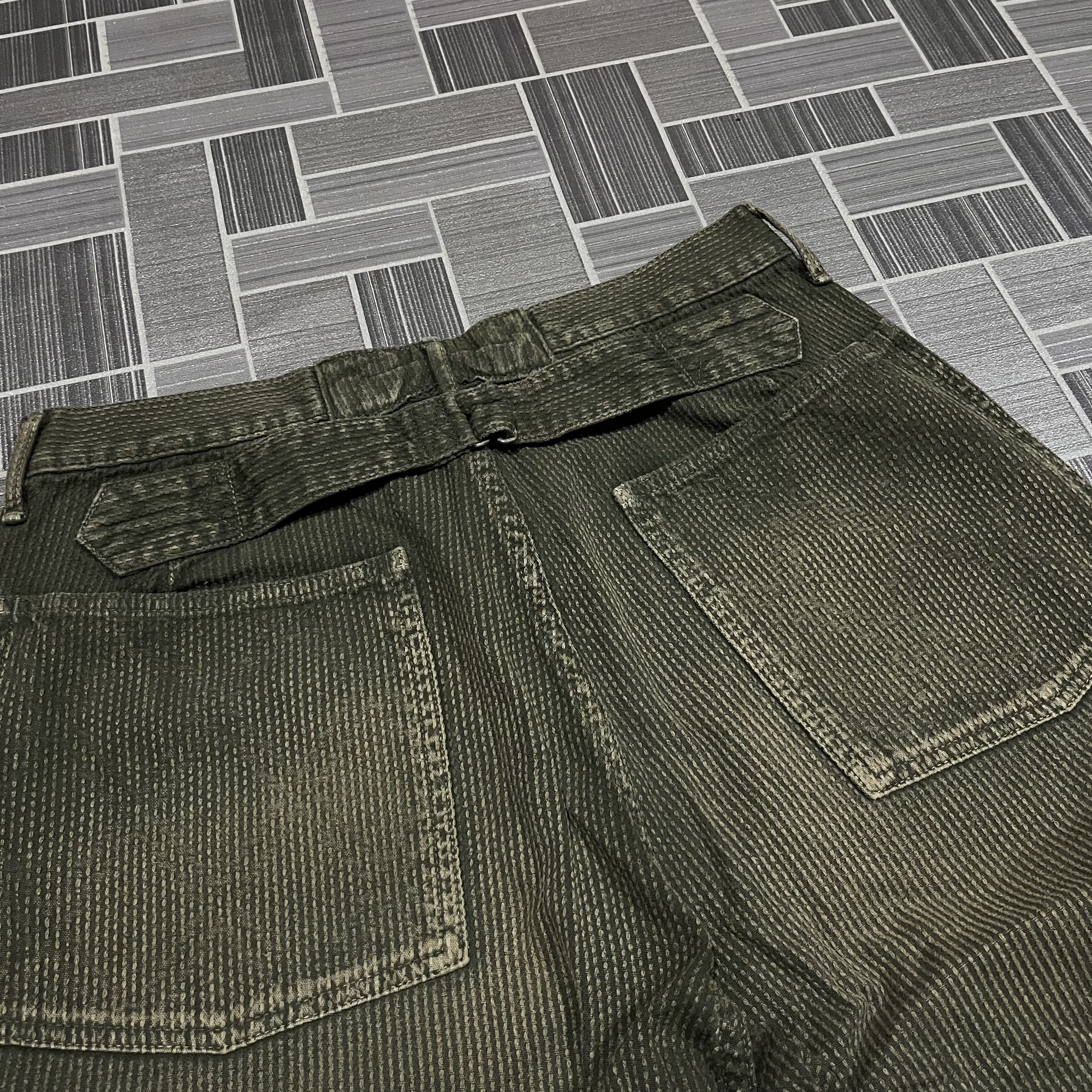 Kapital Kountry Vintage Kapital Buckle Back Boro Stitching Ballon Pants Size US 31 - 9 Thumbnail