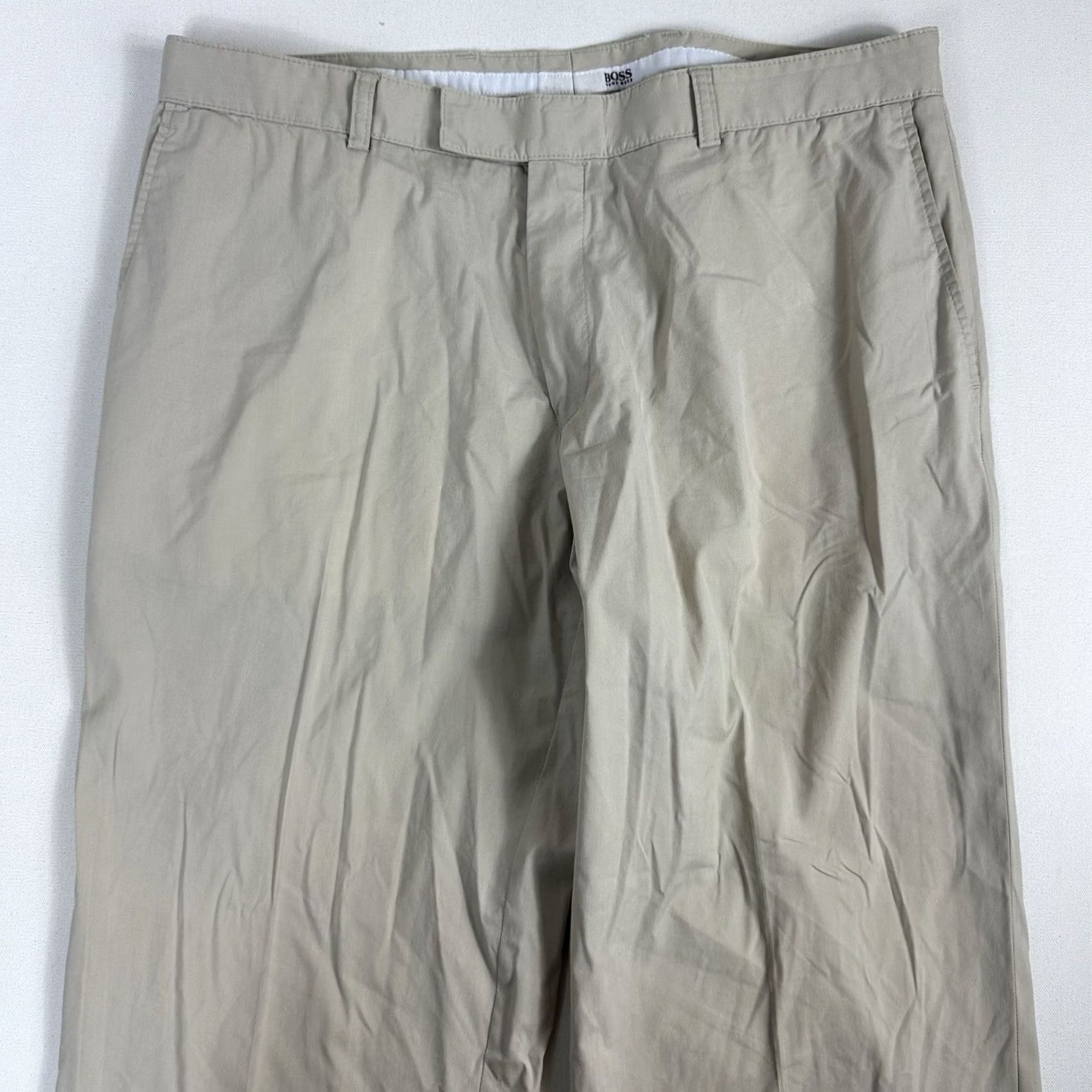 Hugo Boss Hugo Boss Chuck U Chino Pants Mens 38x33 Beige Straight Leg Pants Mens Beige Chuck U Chino Regular Fit Men 38 33 Straight Leg Size US 38 / EU 54 - 3 Thumbnail