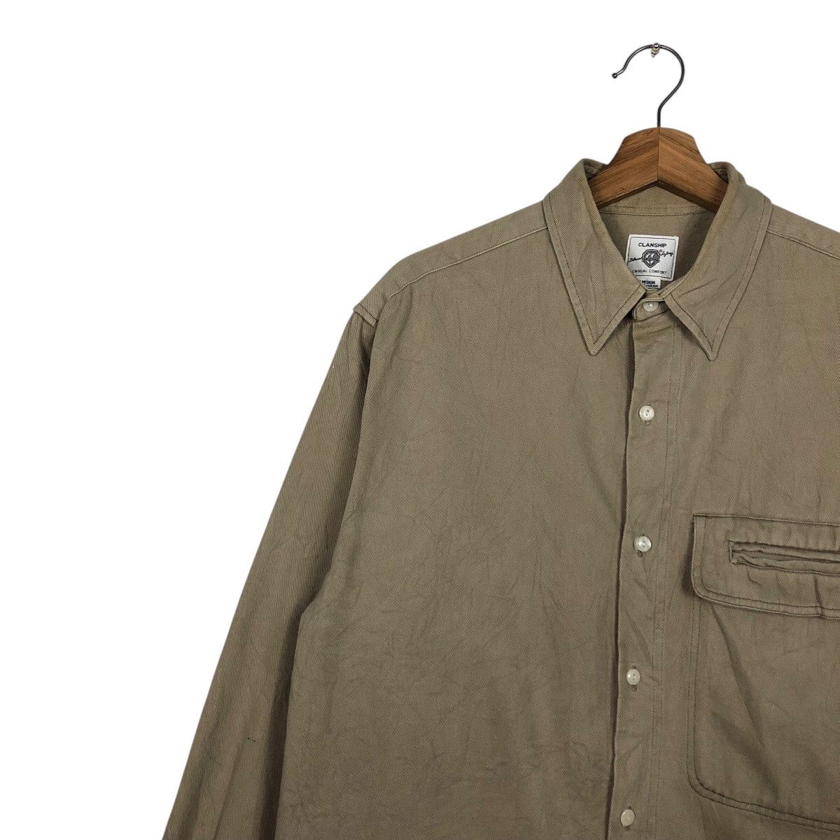 Japanese Brand 📌Vintage Chore Work Button Clanship Issey Miyake Size US M / EU 48-50 / 2 - 8 Thumbnail
