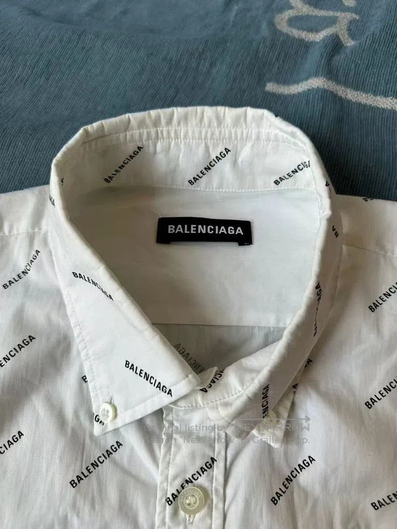 Balenciaga Balenciaga Short Sleeve Shirt. Size US S / EU 44-46 / 1 - 3 Thumbnail