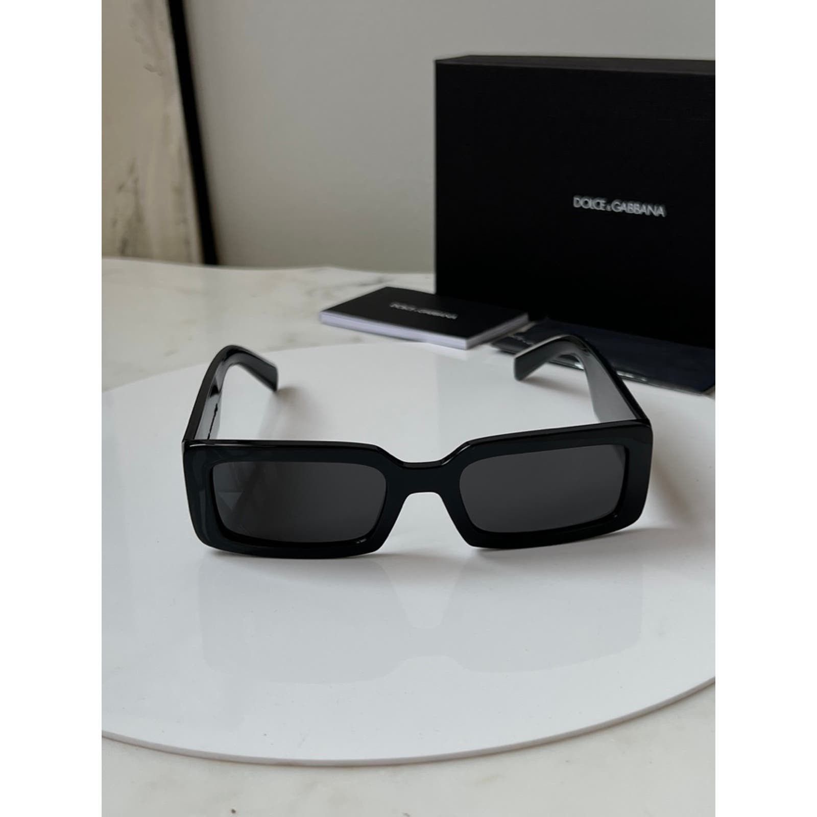 NEW Dolce Gabbana DG6187 Slim Black Sunglasses