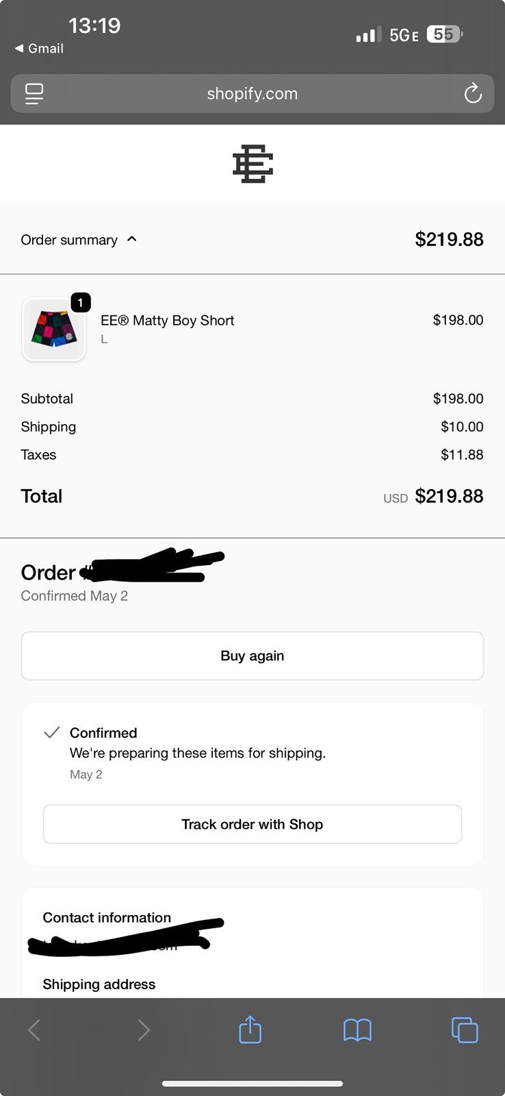 Eric Emanuel Eric Emanuel x Matty boys shorts Size US 32 / EU 48 - 3 Thumbnail
