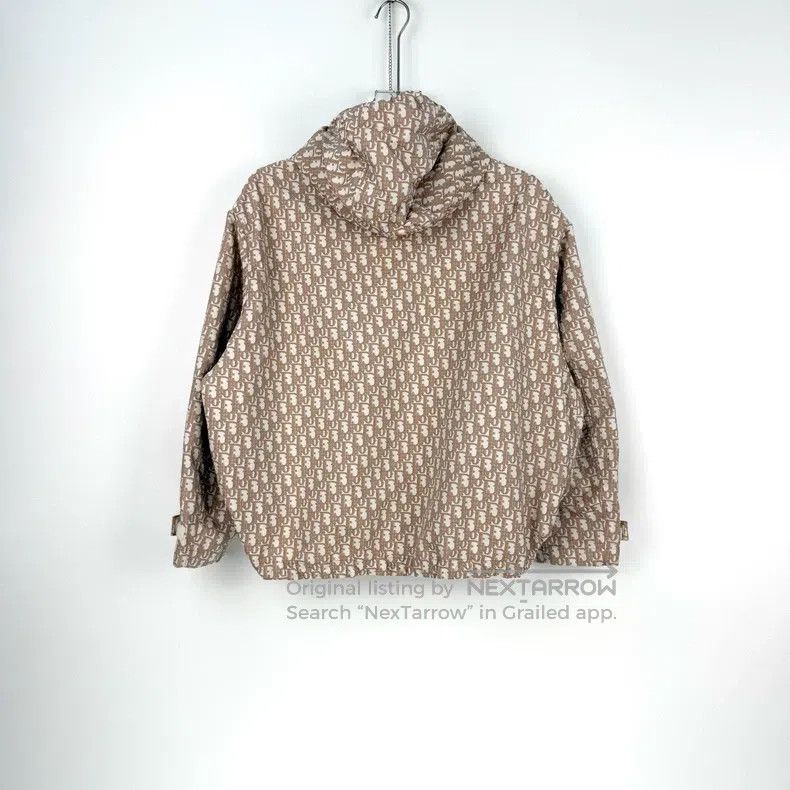 Dior Dior Brown and pink full logo embroidered bee zipper hoodi Size XS / US 0-2 / IT 36-38 - 4 Thumbnail