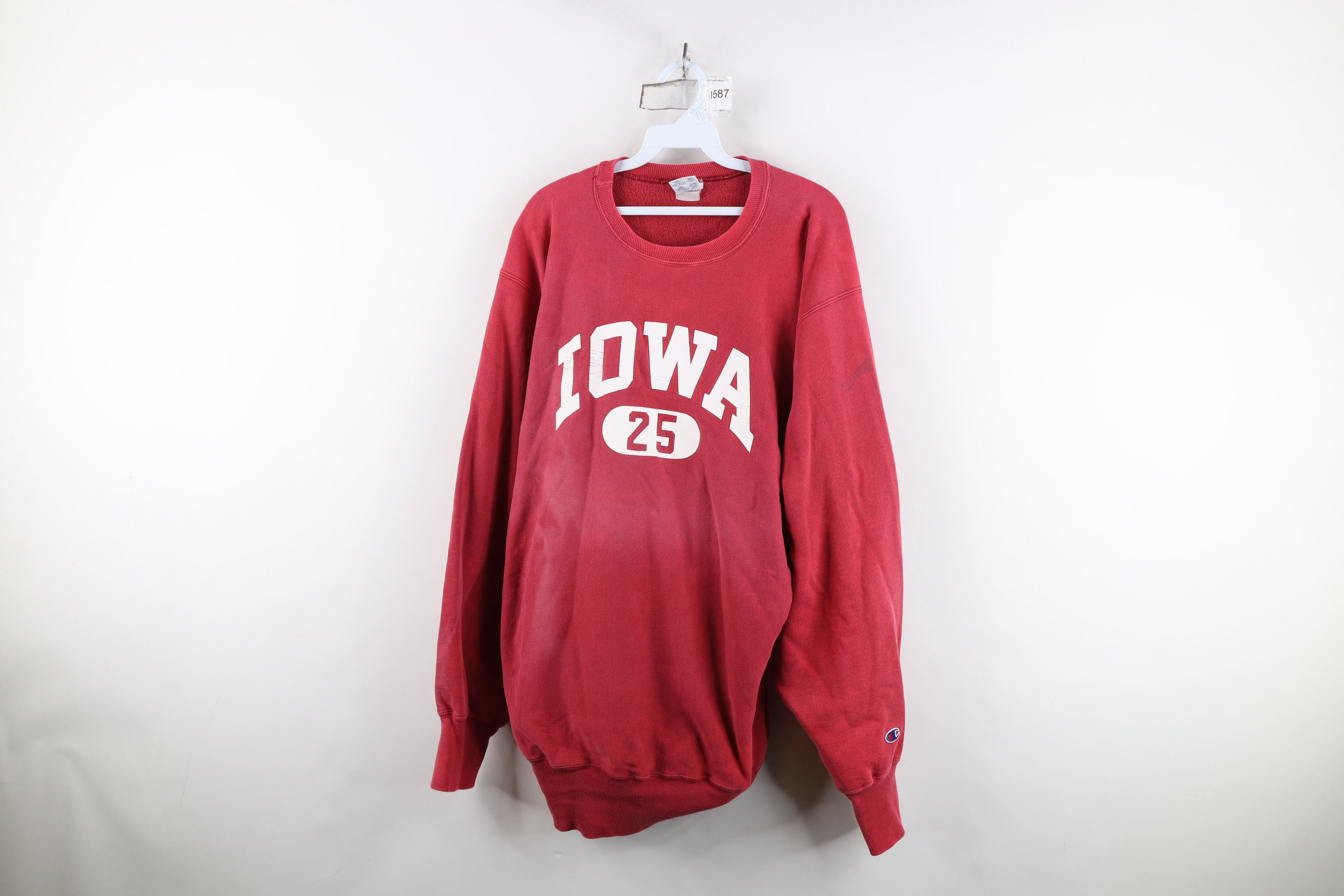 Champion Vtg 90s Champion Reverse Weave State University Sweatshirt Size US XXL / EU 58 / 5 - 1 Thumbnail