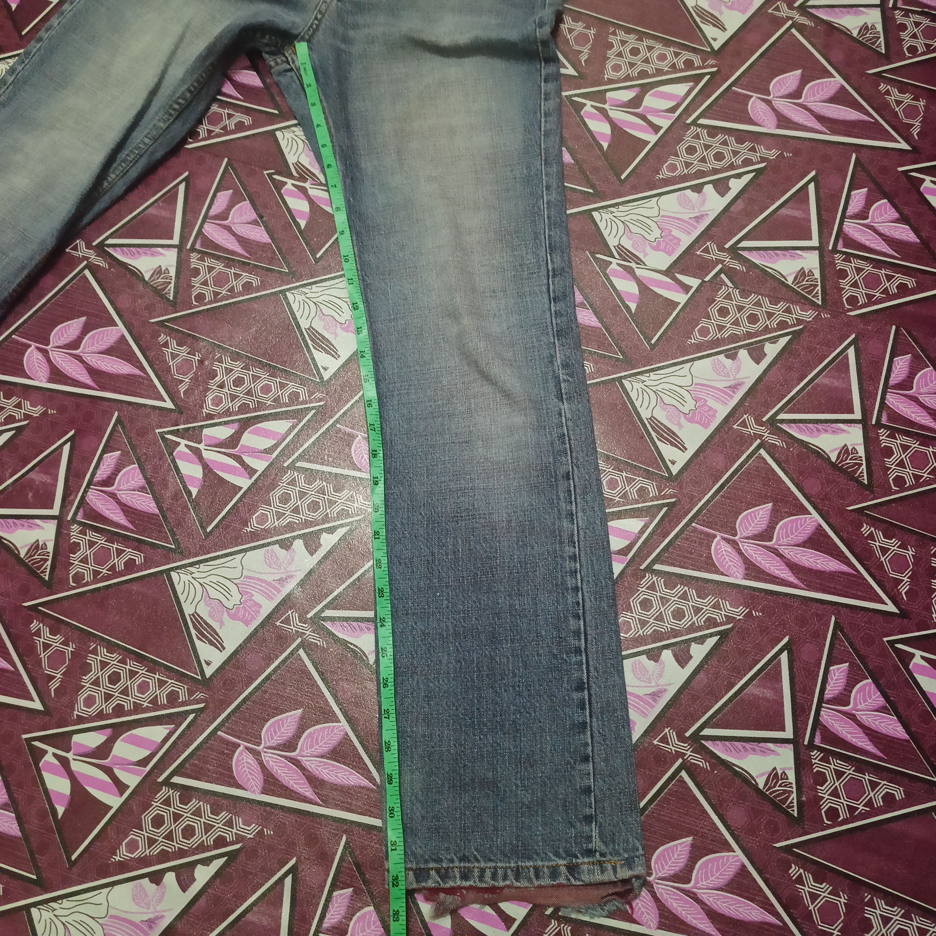 PPFM Rare PPFM Rock n Roll Jeans two tone colour distressed Size US 30 / EU 46 - 23 Thumbnail