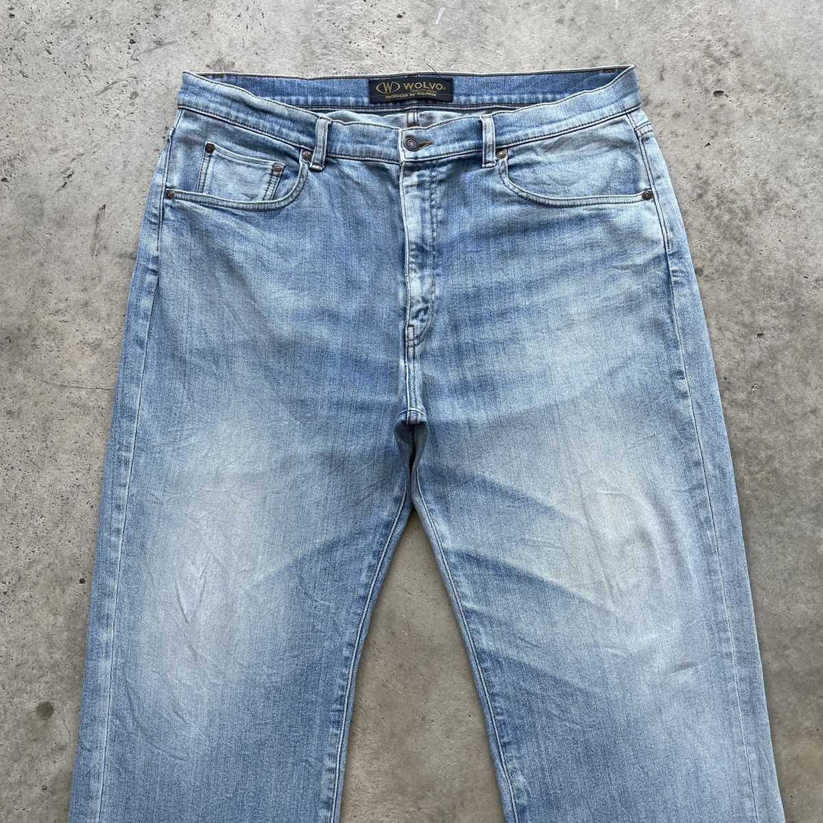 Japanese Brand W36x28.5 Vintage Japanese Faded Regular Jeans Denim Pants Size US 36 / EU 52 - 3 Thumbnail