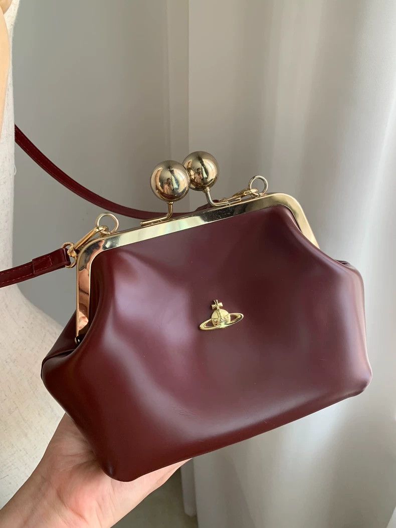 Vivienne Westwood Vivienne Westwood size os Big Gold Ball Saturn Dumpling Bag Size ONE SIZE - 1 Thumbnail