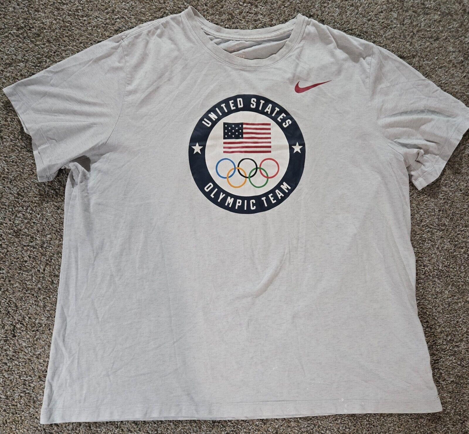 Nike The Nike Tee Dri-Fit United States Olympic Team Tshirt XXL Size US XXL / EU 58 / 5 - 1 Thumbnail