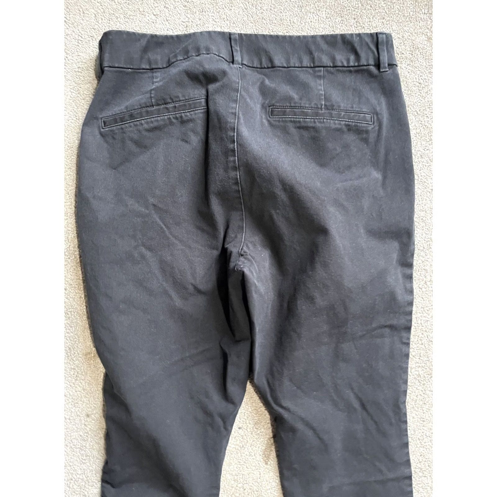 Old Navy Old Navy Women Black Pixie Skinny Ankle Pants Size 14 High Rise Pockets Size 36" / US 14 / IT 50 - 4 Thumbnail