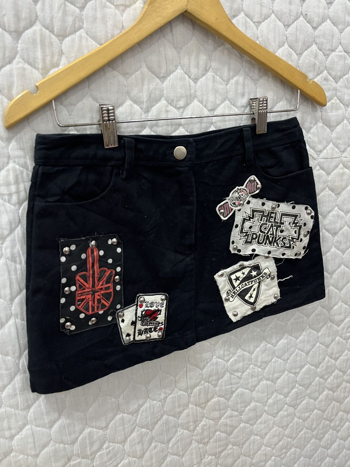 Japanese Brand × Seditionaries 🔥🔥🔥ARVHIVE HELL CAT PUNKS SKIRTS Size 29" - 3 Thumbnail