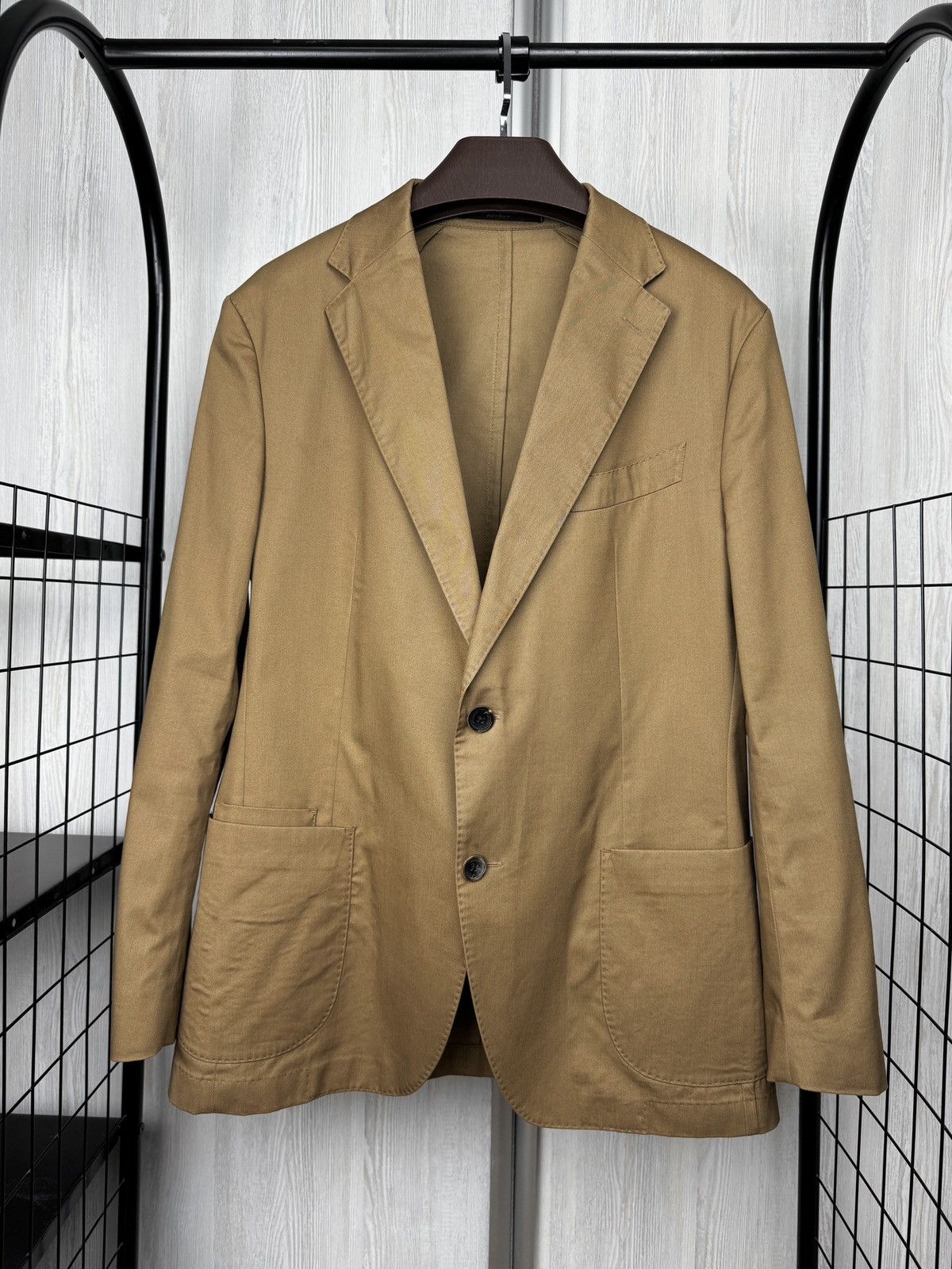 Other Windsor. Brown Solerto + Santios Cotton Silk Blend Suit 52 Size 42R - 14 Thumbnail