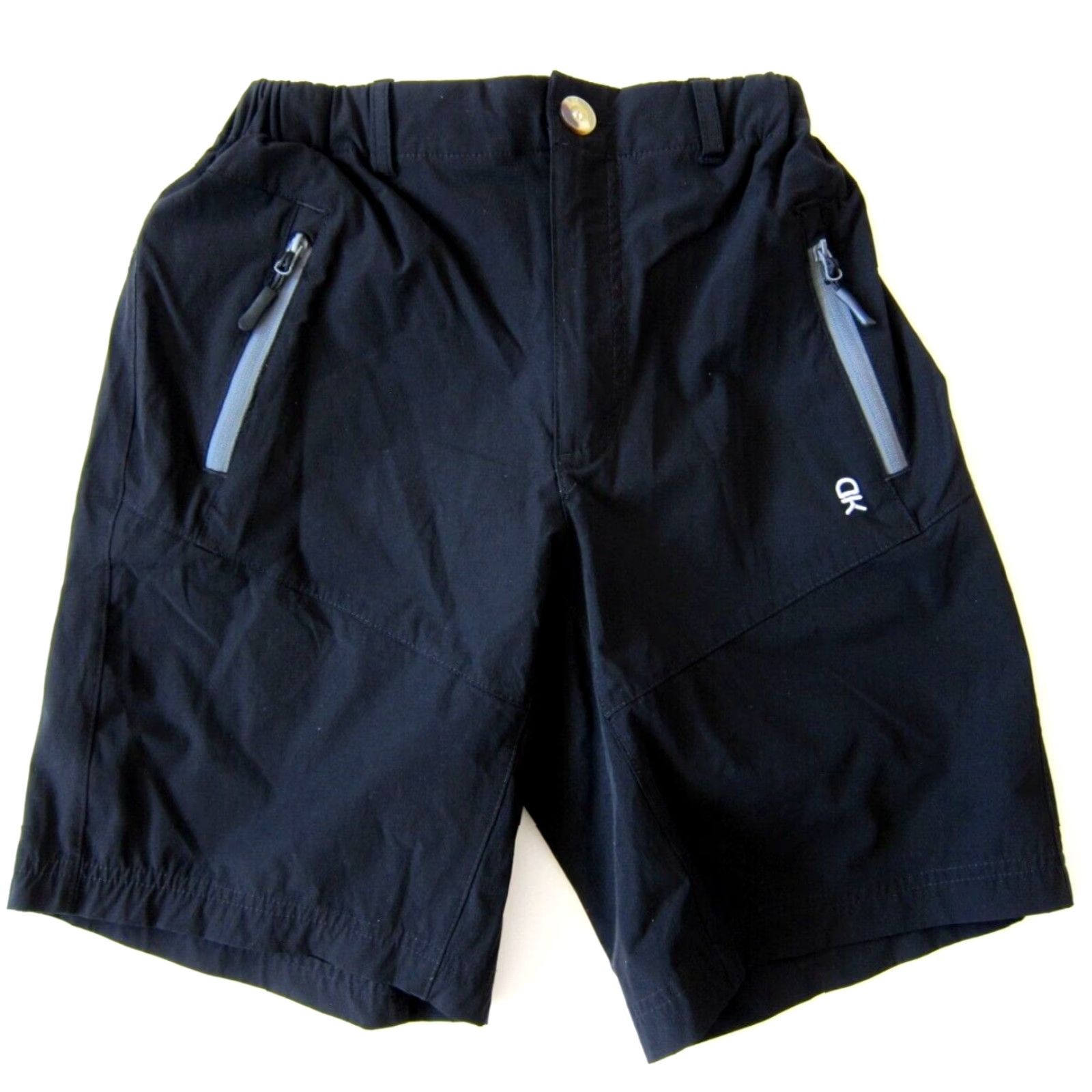 Vintage VINTAGE Little Donkey Andy Black Stretch Quick Dry Zip Pocket High Rise Active Short XS Size 26" / US 2 / IT 38 - 2 Thumbnail