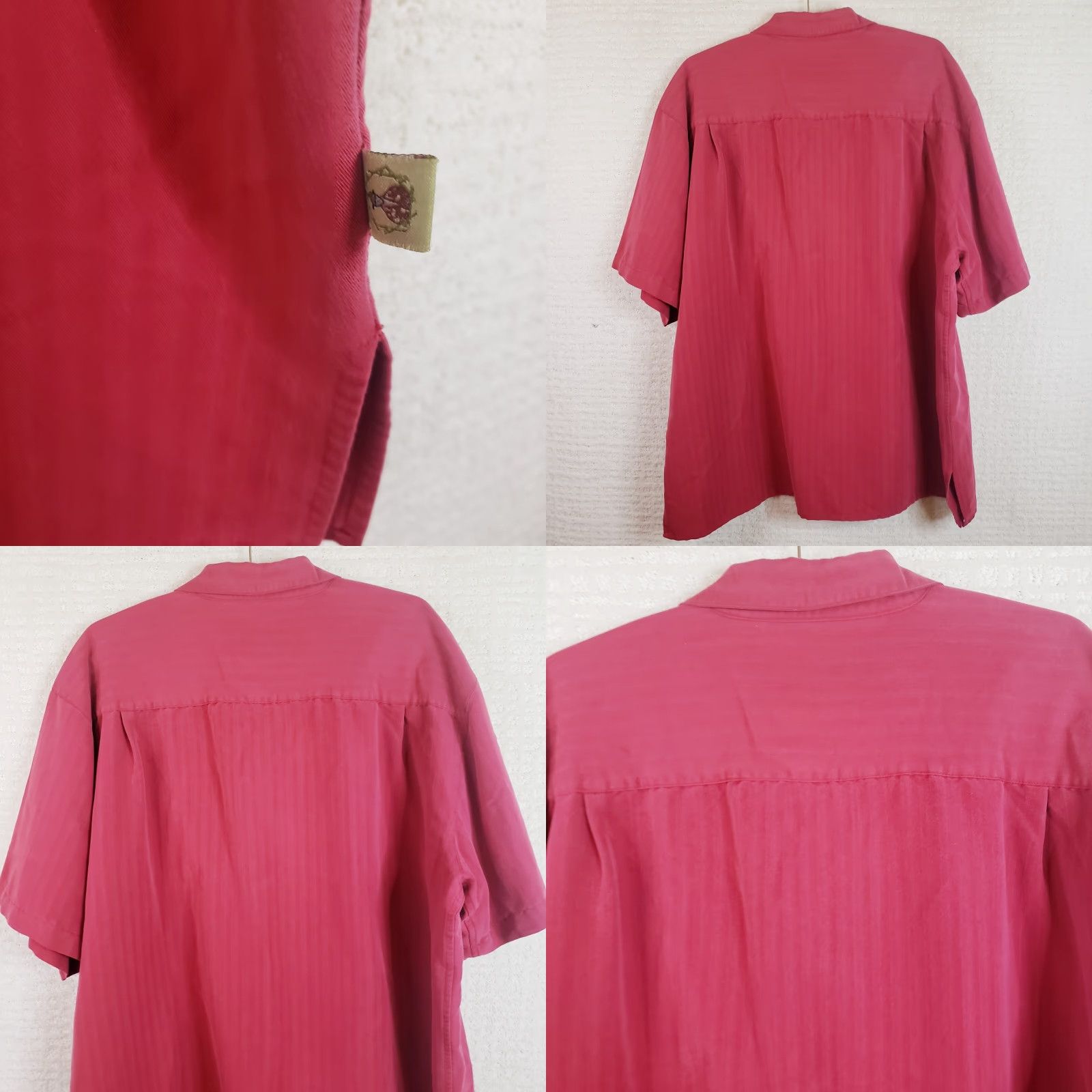 Logo 7 Joe Marlin Short Sleeve Button-Up Shirt Men’s XL Red Hawaiian Marine Corps Logo Shirt Size US XL / EU 56 / 4 - 8 Thumbnail