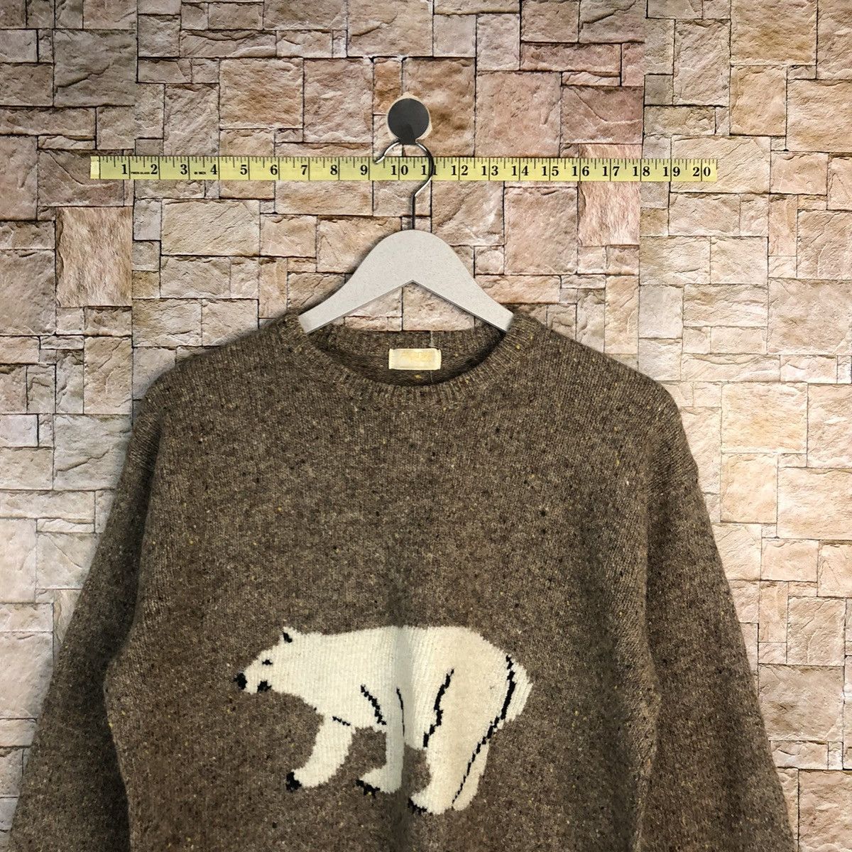 Avenue Avenue Foch Brown bear Knitwear mohair #A915 Size S / US 4 / IT 40 - 2 Thumbnail