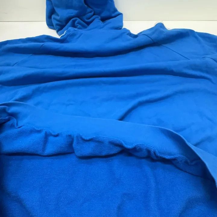 Balenciaga Balenciaga Balenciaga x Adidas Blue Hoodie with Stripes -2 Size US M / EU 48-50 / 2 - 9 Thumbnail