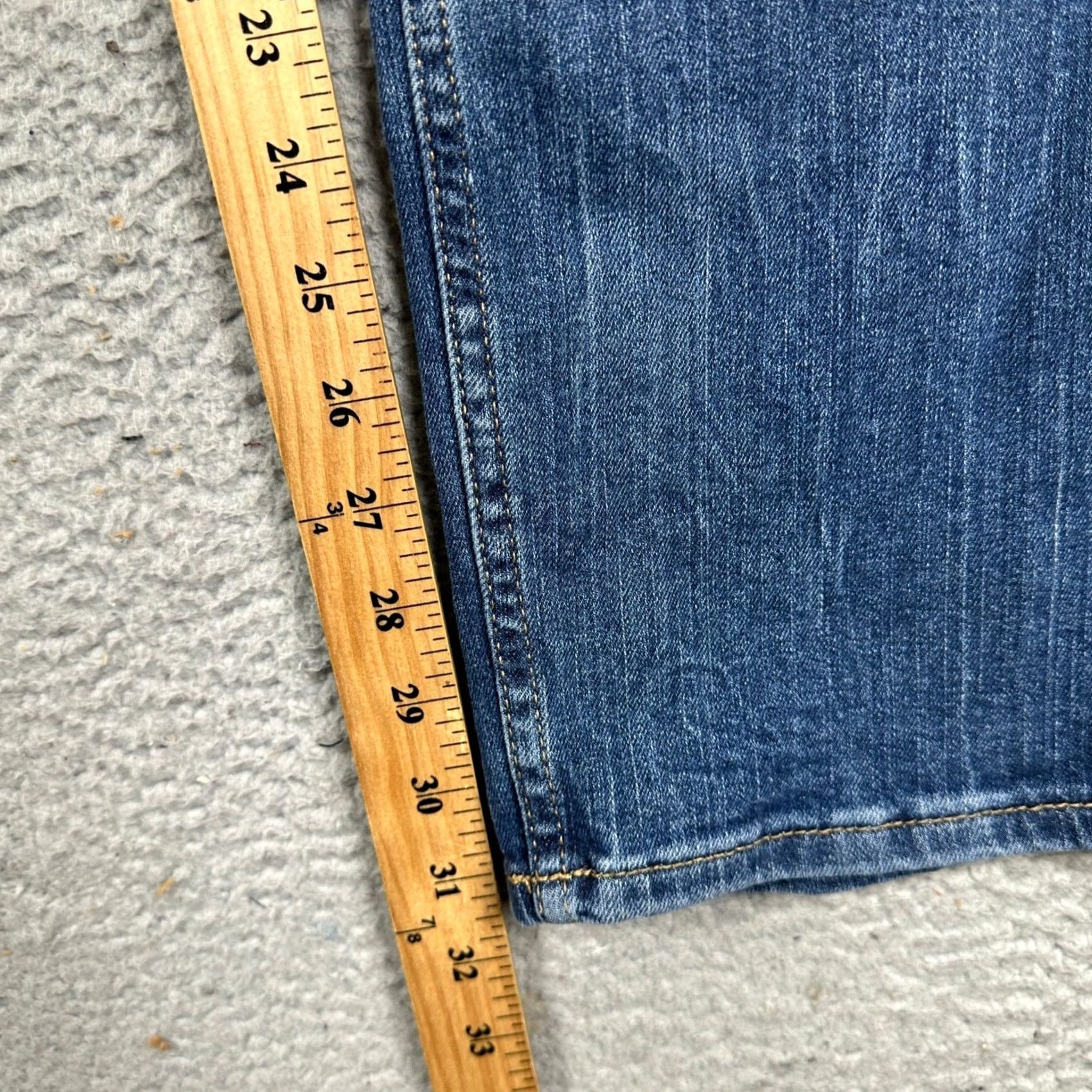 Silver Jeans Co. Silver Jeans Authentic Denim Pants Mens 36x32 Blue Athletic Taper Whiskered Denim Pants Size US 36 / EU 52 - 7 Thumbnail