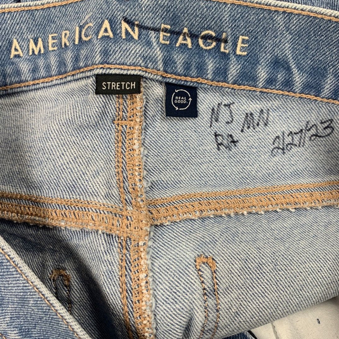 American Eagle Outfitters New American Eagle Womens Size 4 Stretch Skinny Denim Jeans Size 27" / US 4 / IT 40 - 5 Thumbnail