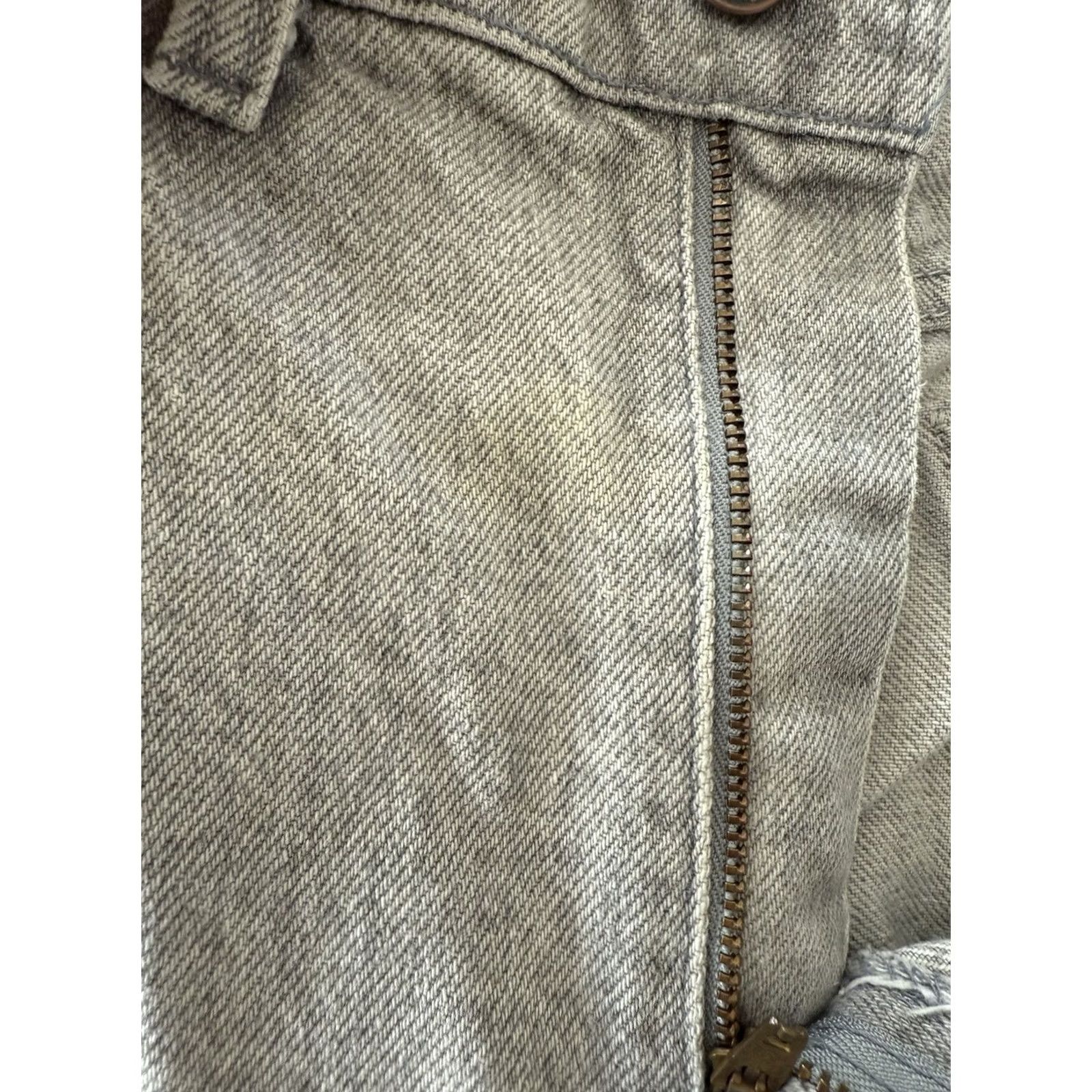 Levi's VINTAGE Levi's 505 Jeans Regular Fit Denim Acid Wash Gray 33x30 Mens Jeans 5-Pocket City Grunge 80s 90s Levi's 500 Series USA Vintage ReplacementTitle Size US 33 - 6 Thumbnail