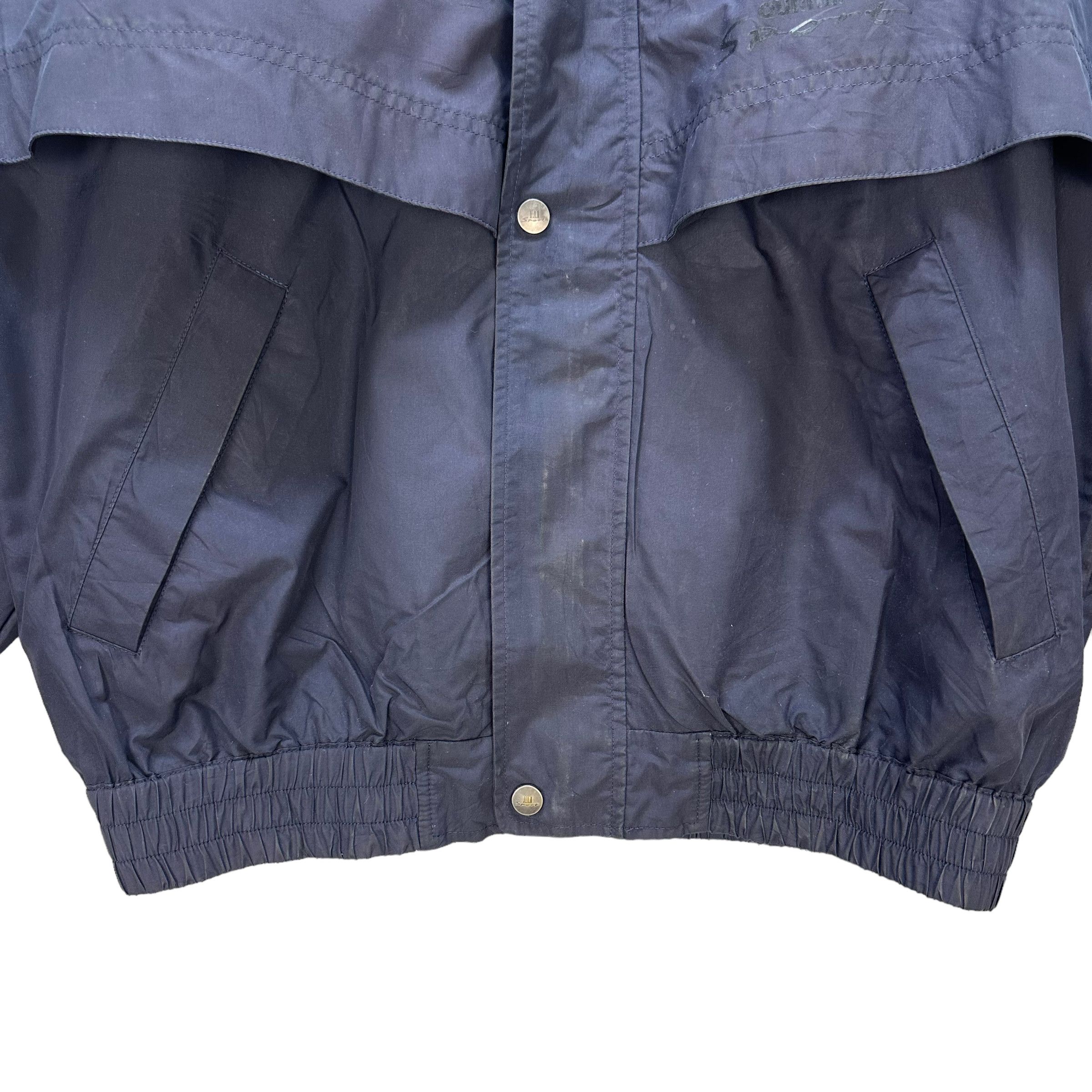 Alfred Dunhill VINTAGE 90's DUNHILL SPORT WINDBREAKER JACKET #8392-007 Size US L / EU 52-54 / 3 - 4 Thumbnail