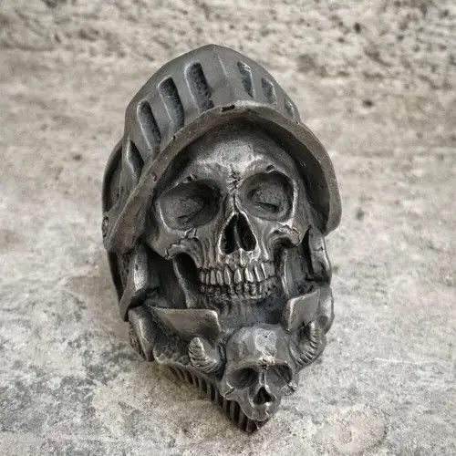 Jewelry Death Knight Skull Ring Size ONE SIZE - 1 Thumbnail