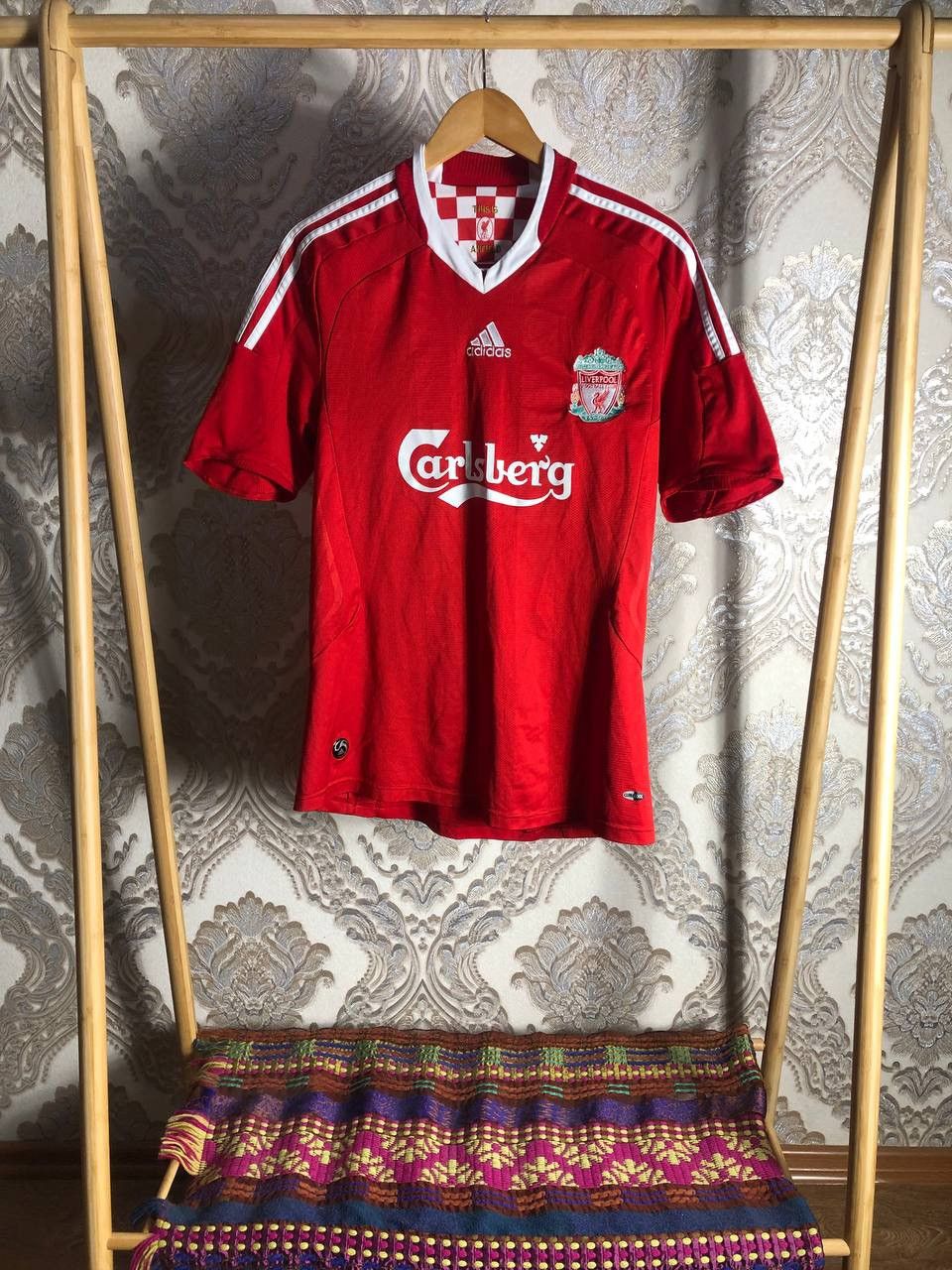 Adidas × Vintage VERY RARE ADIDAS FC LIVERPOOL ENGLAND SOCCER JERSEY RETRO Size US L / EU 52-54 / 3 - 1 Thumbnail