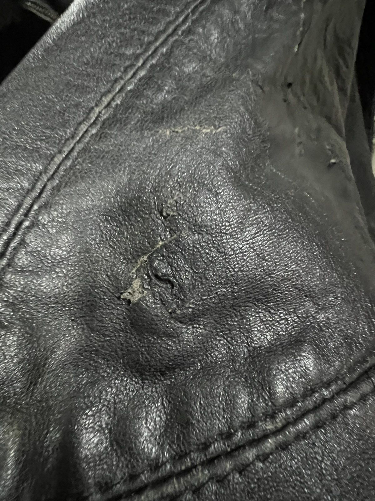 Genuine Leather Vintage Adrienne Genuine Leather Shape Skin Fox Fur Jacket Size US M / EU 48-50 / 2 - 12 Thumbnail
