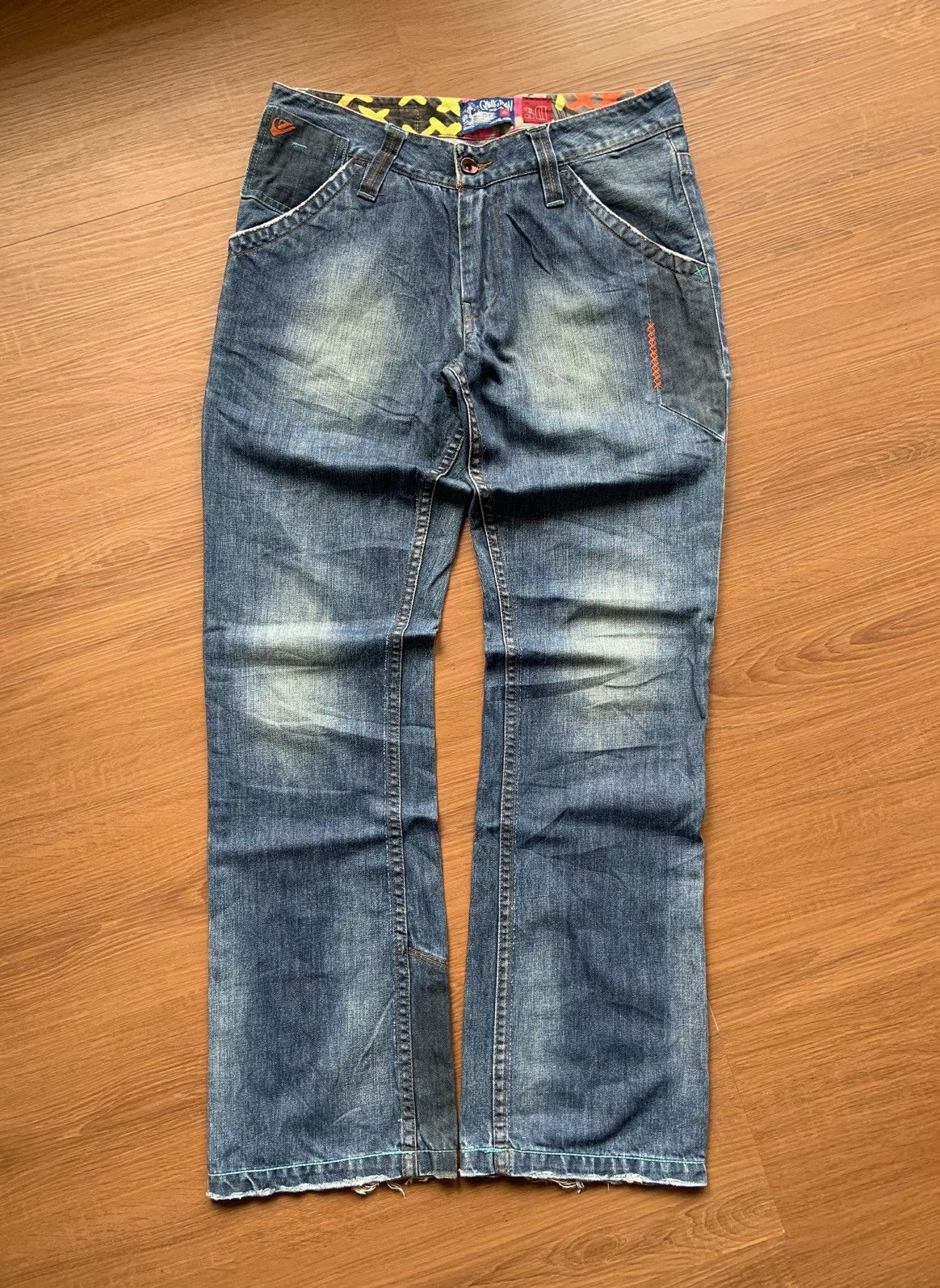 Quiksilver × Vintage QuikJean Size US 30 / EU 46 - 1 Thumbnail