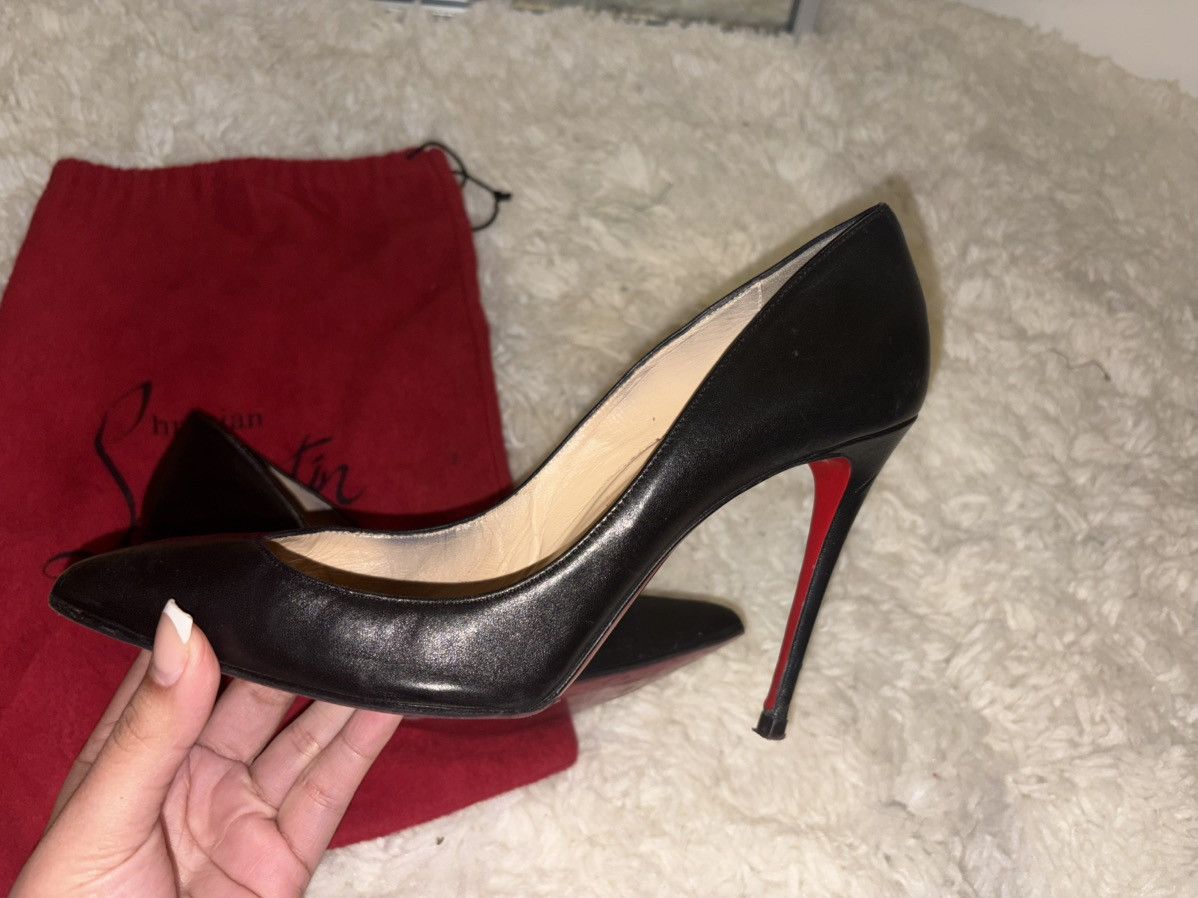 Christian Louboutin Christian Louboutin Leather Heels Size US 8.5 / IT 38.5 - 3 Thumbnail