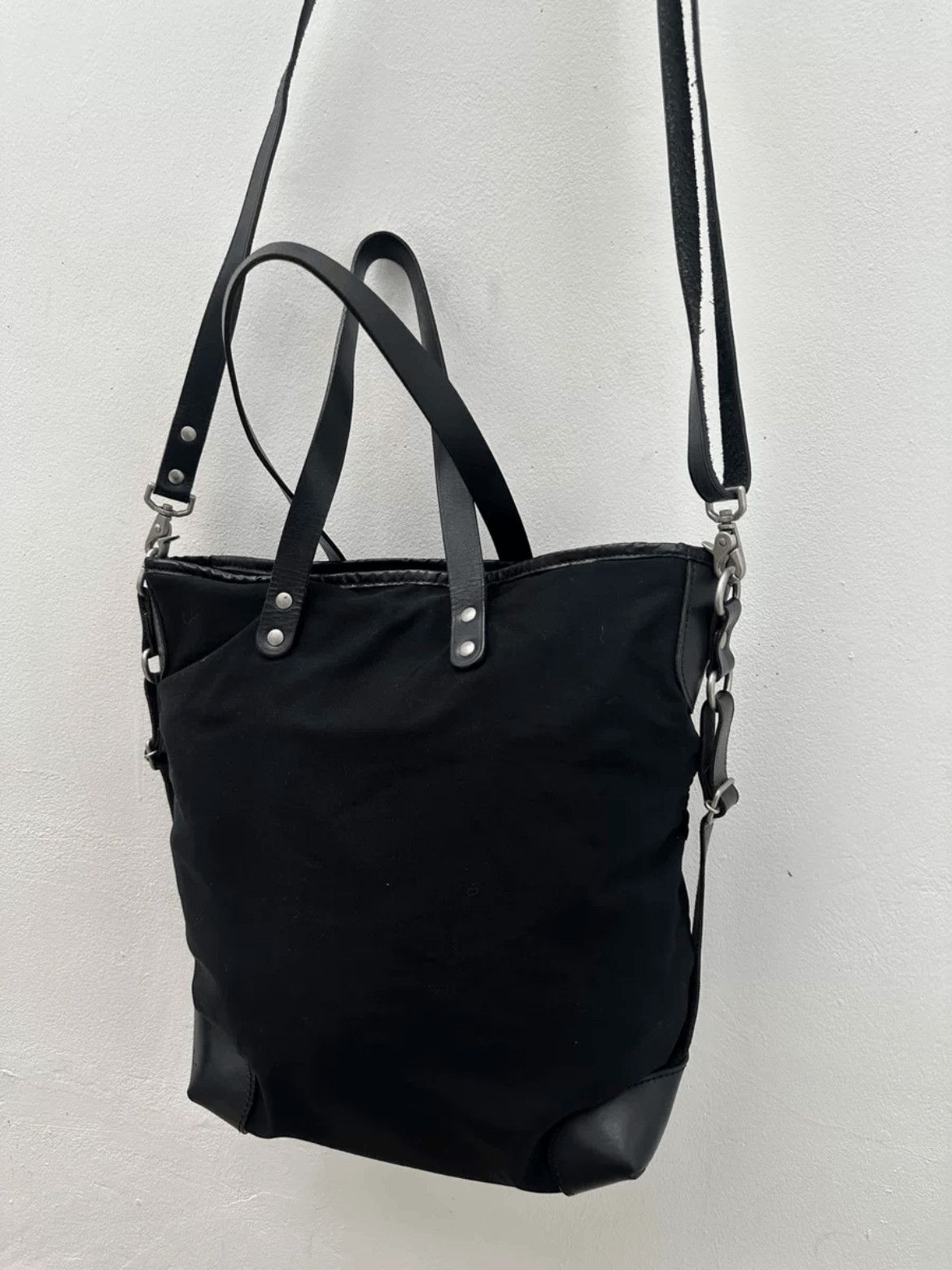 Yohji Yamamoto Yohji Yamamoto Y's Canvas Tote Shoulder Bag-2505 Size ONE SIZE - 4 Thumbnail