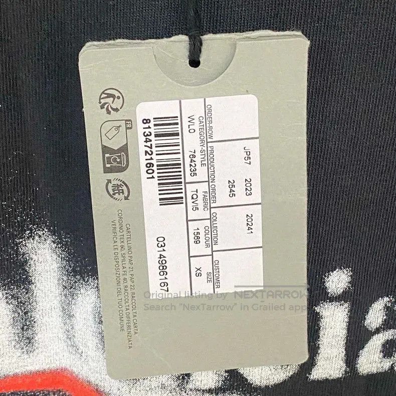 Balenciaga Balenciaga SS24 Coke Dissolved Short Sleeve. Size US XS / EU 42 / 0 - 5 Thumbnail