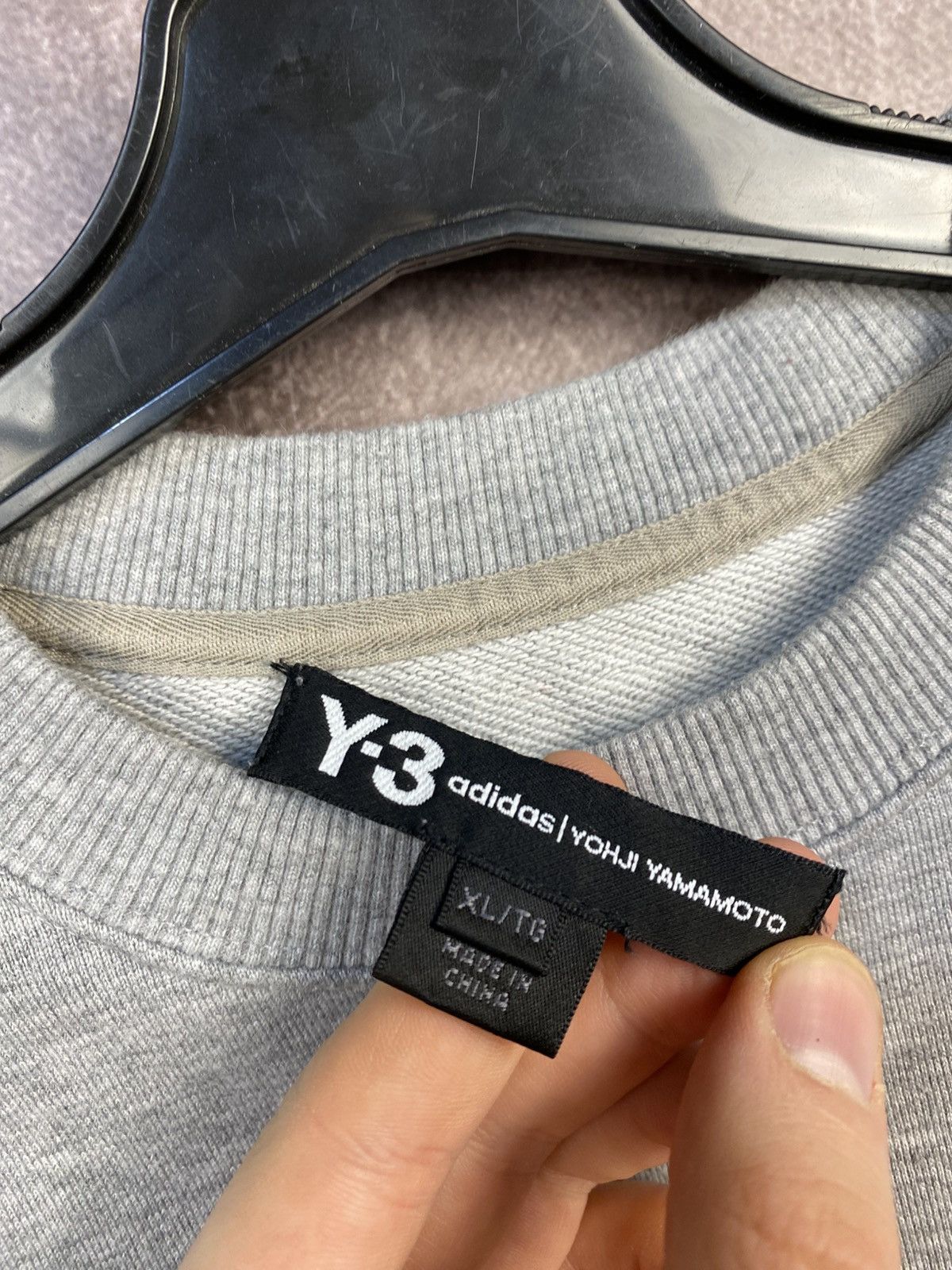 Adidas Rare Adidas Y3 Yohji Yamamoto Logo Sweatshirt Y2K Size US XL / EU 56 / 4 - 6 Thumbnail