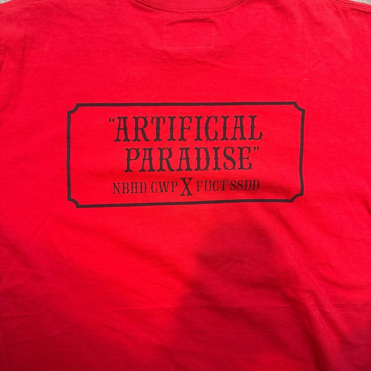 Neighborhood Neighborhood x FUCT SSDD “Artificial Paradise” Tee (Red) Size US XL / EU 56 / 4 - 6 Thumbnail