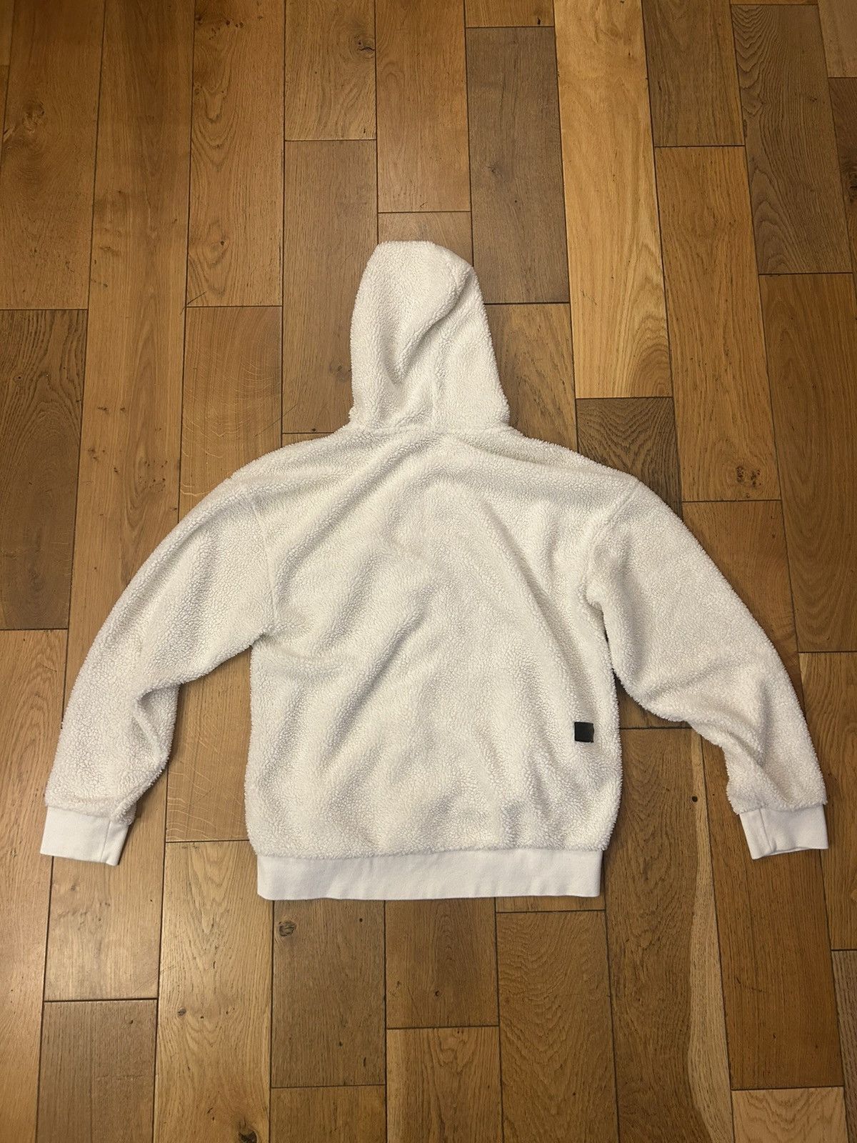 Nike Nike SB white Sherpa hoodie Size US L / EU 52-54 / 3 - 2 Thumbnail