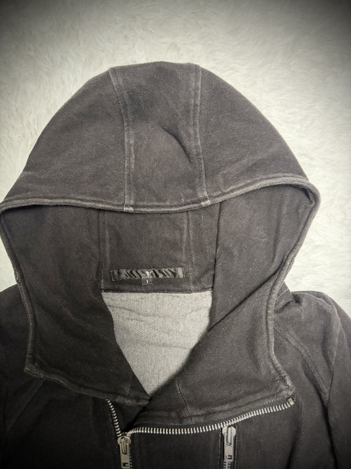 If Six Was Nine Rare 2000s Japanese brand NO ID asymmetrical jacket vkei Size US S / EU 44-46 / 1 - 5 Thumbnail