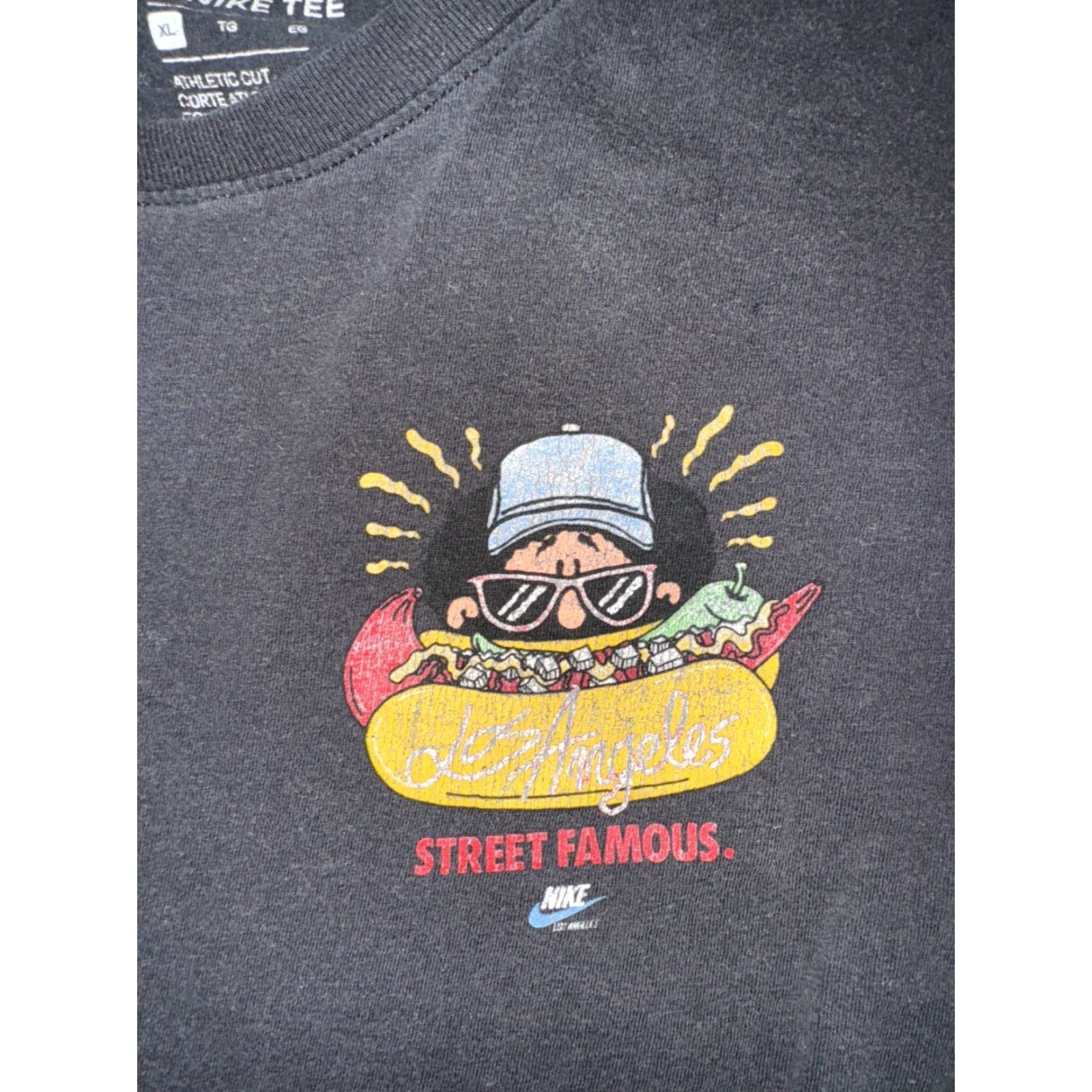 Nike Nike Street Famous T-Shirt XL Black Mens Size US XL / EU 56 / 4 - 5 Thumbnail