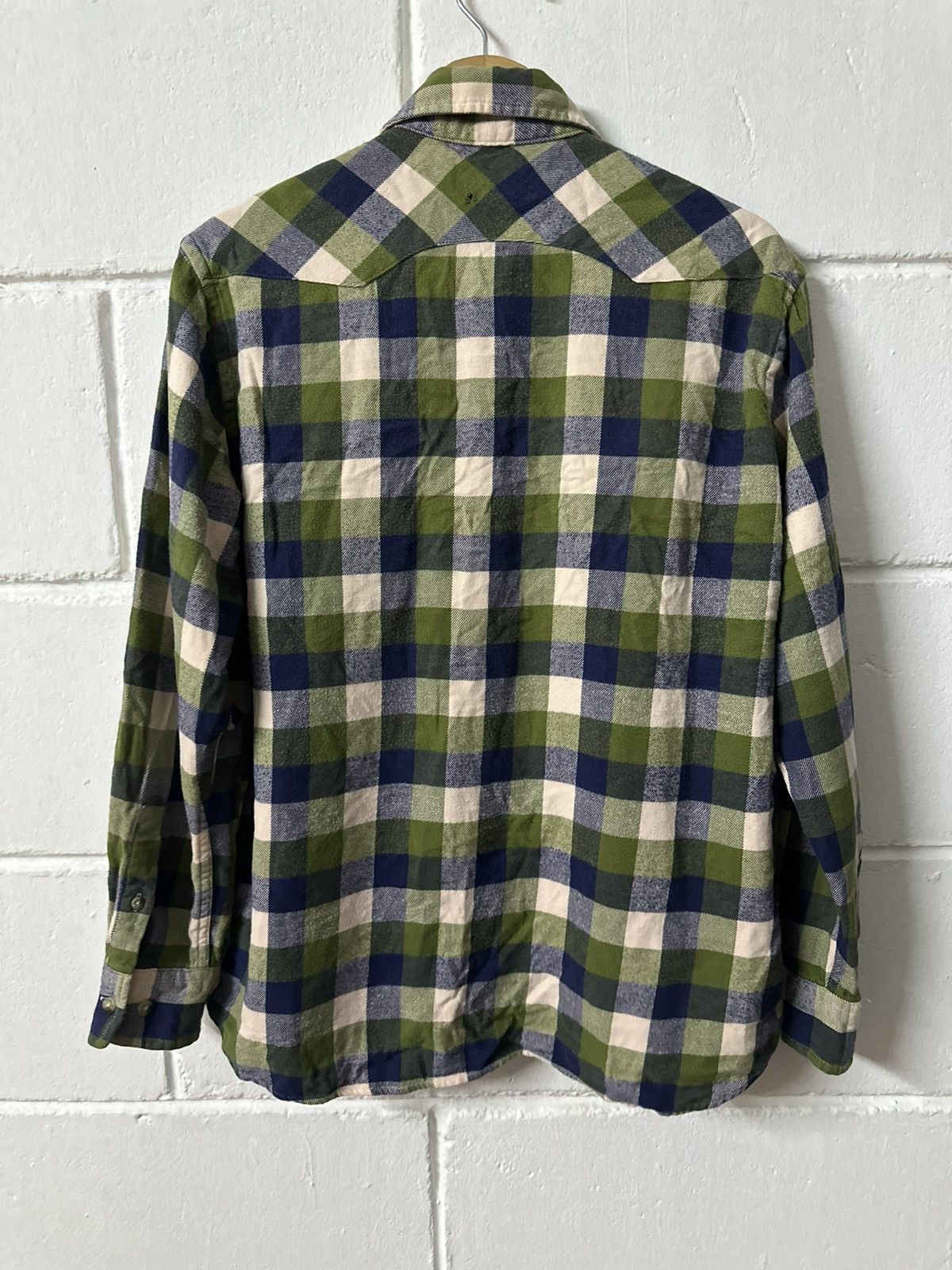 Fjallraven × Vintage Fjällräven Double Pocket Flannel L/S Button Up Size US M / EU 48-50 / 2 - 14 Thumbnail