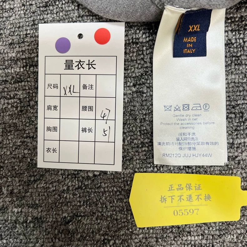 Louis Vuitton Louis Vuitton size xxl Gray Label Instruction shorts Size US 32 / EU 48 - 8 Thumbnail