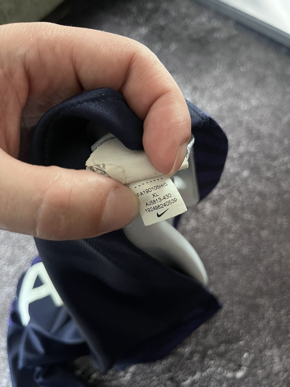 Nike Tottenham nike 2019/2020 Away Soccer Jersey Size US XS / EU 42 / 0 - 5 Thumbnail