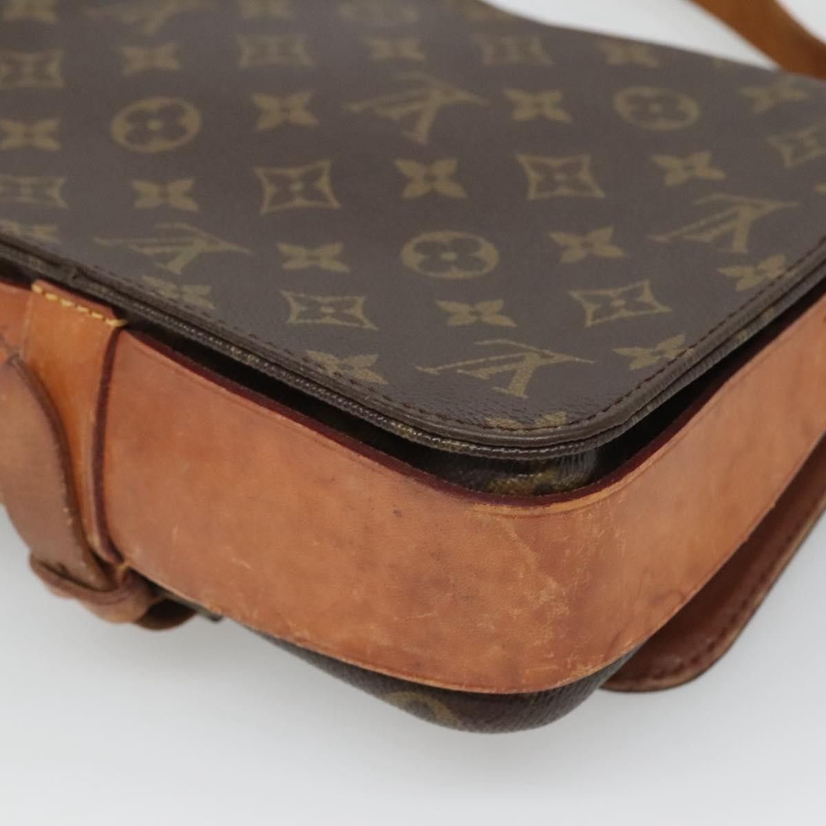 Louis Vuitton LOUIS VUITTON Monogram Cartouchiere MM Shoulder Bag M51253 Size ONE SIZE - 12 Thumbnail