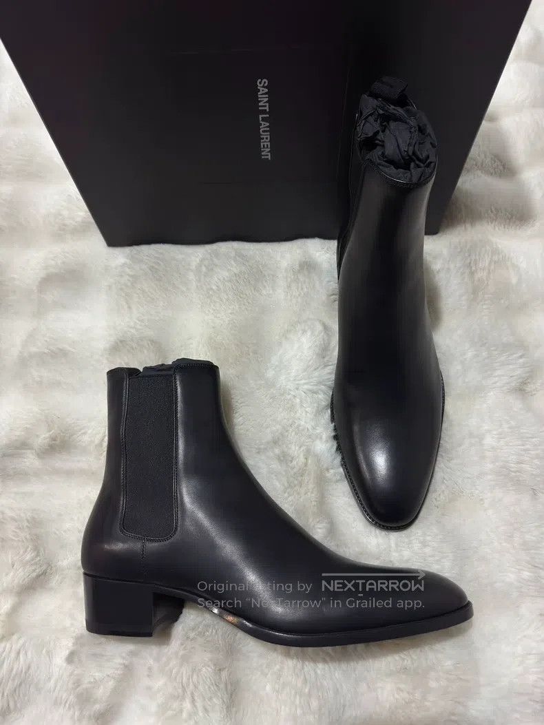 Saint Laurent Paris Saint Laurent Paris Chelsea Boots Size US 10 / EU 43 - 1 Thumbnail