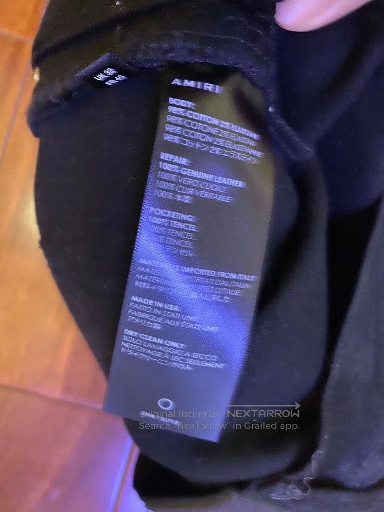 Amiri Amiri jeans Size US 32 / EU 48 - 5 Thumbnail