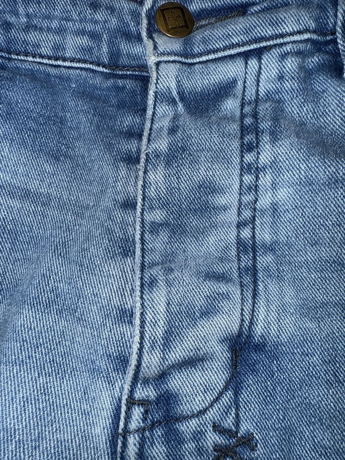 Ksubi Ksubi Philly Blue Chitch Style Distressed Denim Size US 32 / EU 48 - 5 Thumbnail