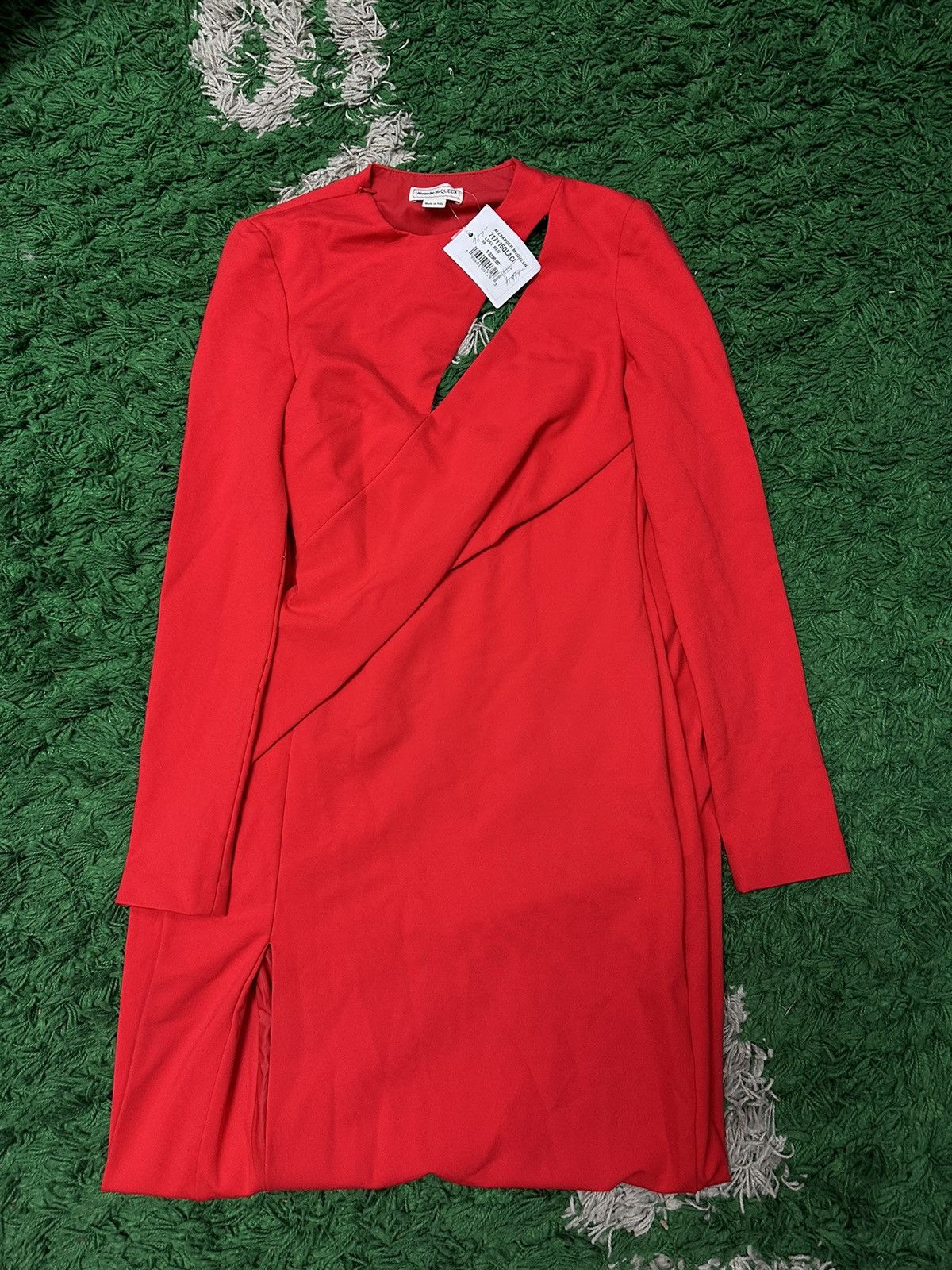 Alexander McQueen Dress Gown Red