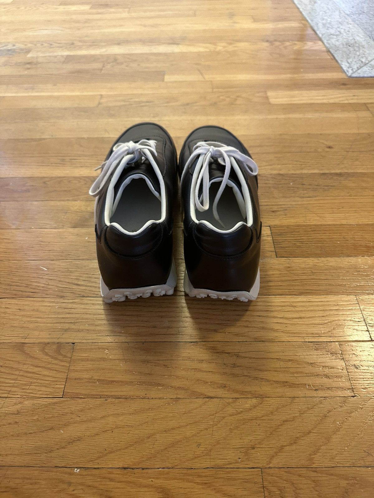 Common Projects Common Projects New Leather Track Sneakers Size US 14 / EU 47 - 4 Thumbnail