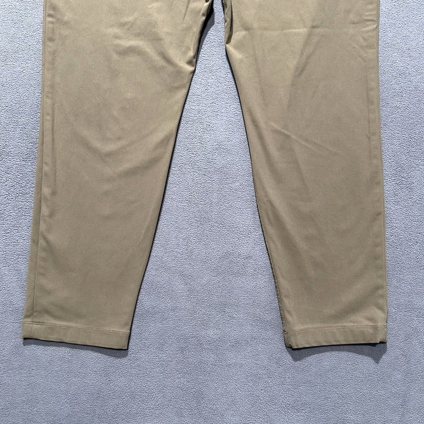 Lululemon Lululemon Pants Mens 33 Beige ABC Slim Fit Pocket 33x26 Tan Warpstreme GUC Size US 33 - 5 Thumbnail