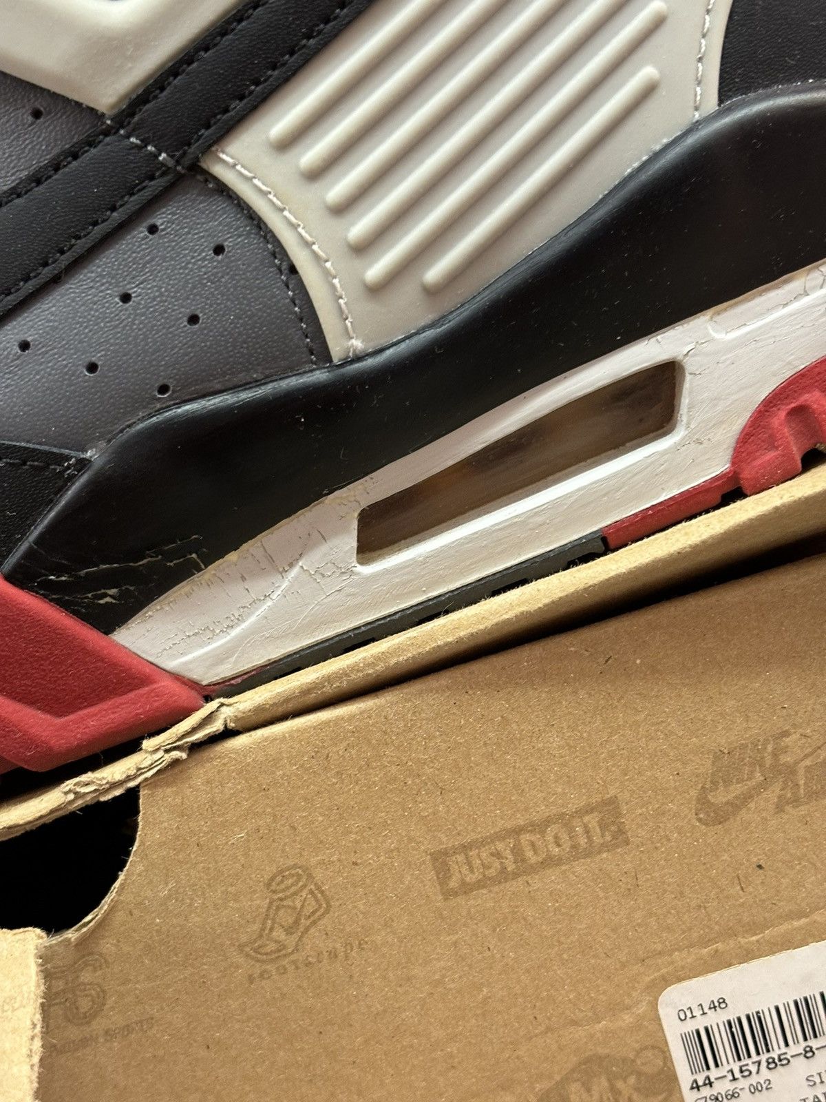Nike × Vintage ***FINAL DROP***RARE 2008 NIKE AIR TRAINER 3 HIGH 13 Size US 13 / EU 46 - 12 Thumbnail