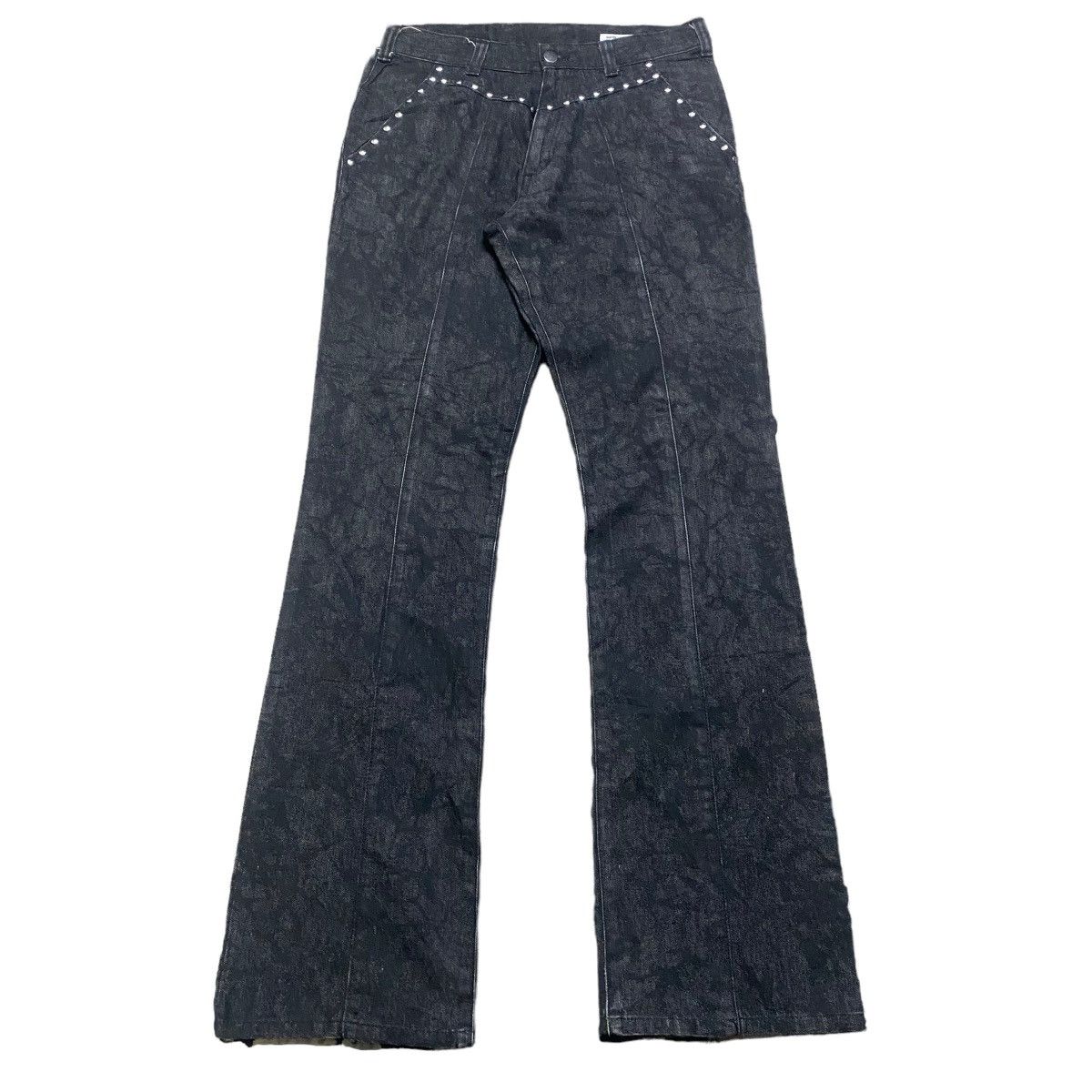 semanticdesign Semantic Design Fleur Denim Flare Jeans Studded Size US 30 / EU 46 - 1 Thumbnail
