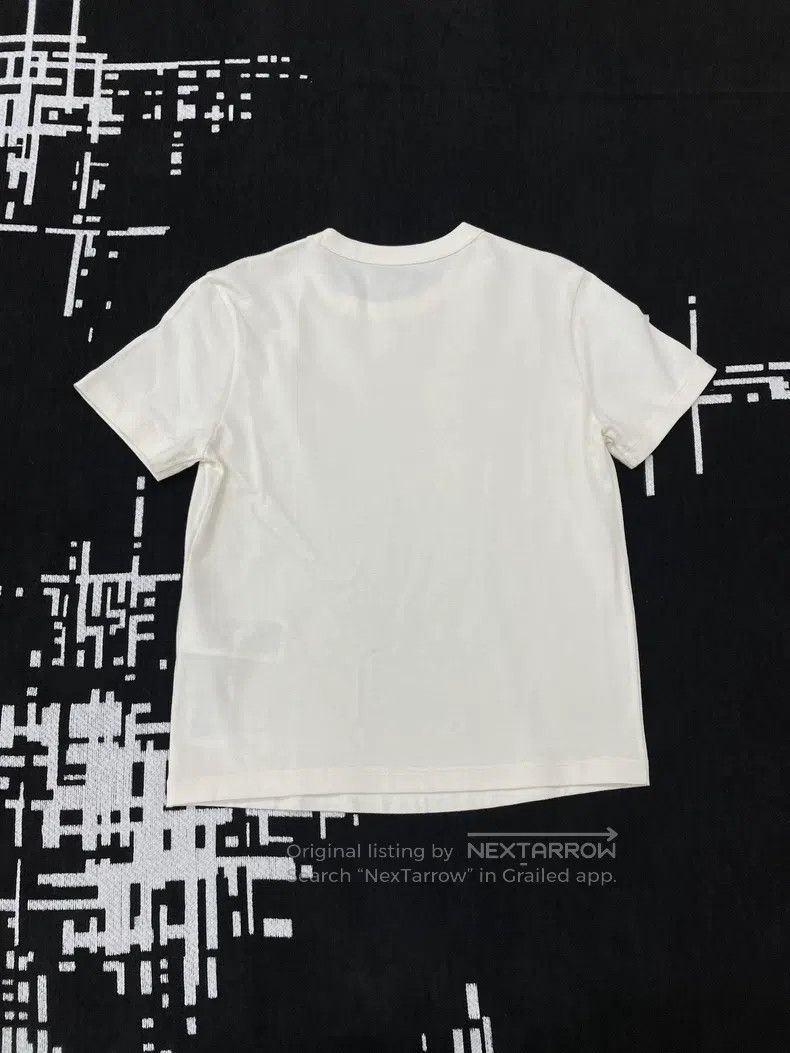 Gucci Gucci White rhinestone logo short-sleeved T-shirt Size S / US 4 / IT 40 - 3 Thumbnail