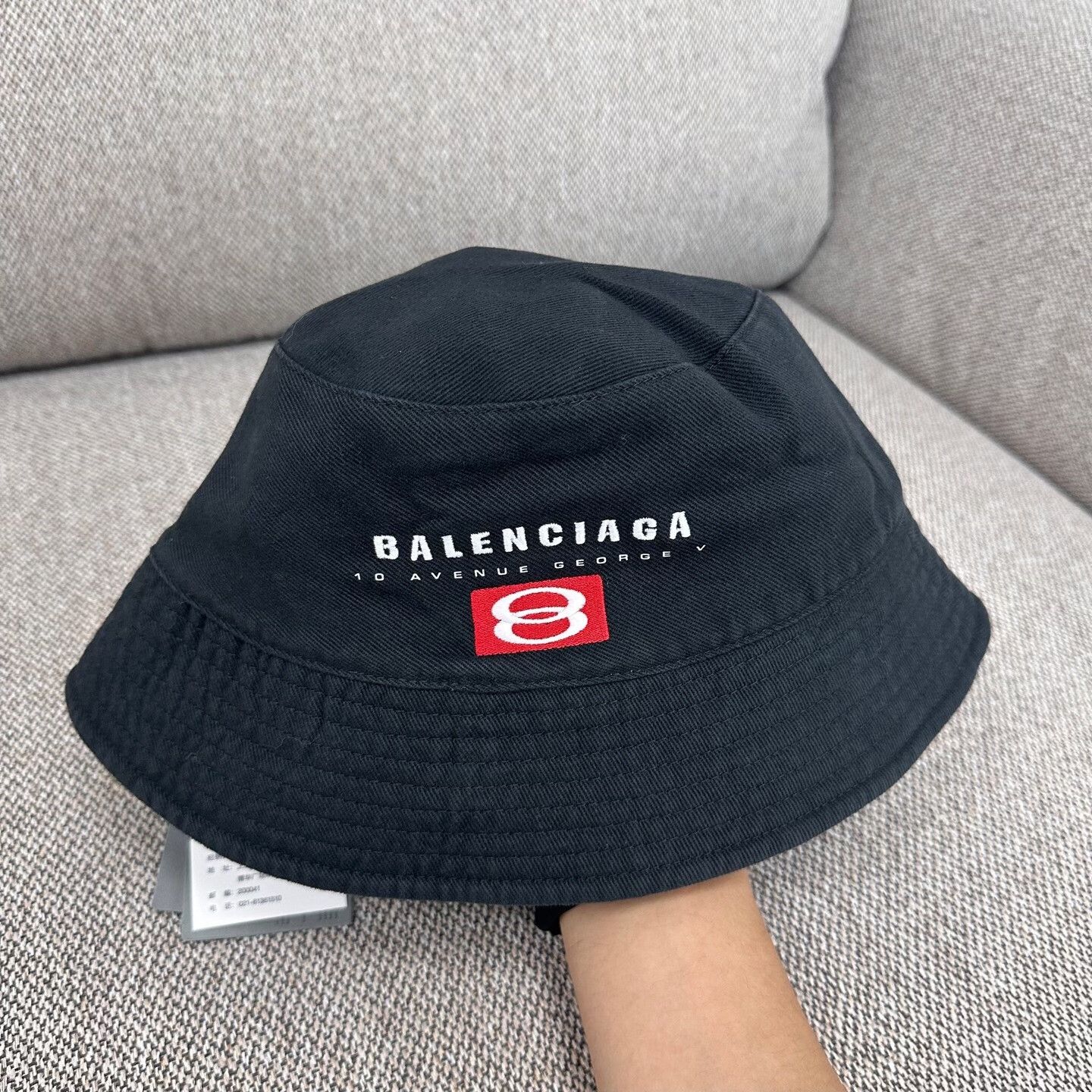 Balenciaga Balenciaga Retro Embroidered Hat one size Men Size ONE SIZE - 1 Thumbnail