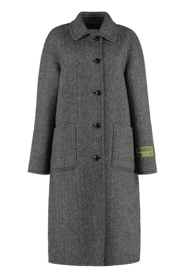 Gucci RRP $5500 NWT Gucci GG Reversible Wool Coat Monogram Size S / US 4 / IT 40 - 4 Thumbnail